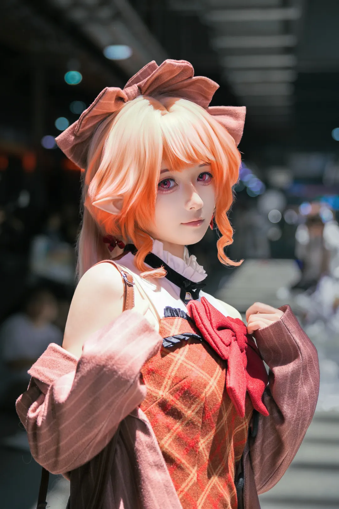 アークナイツ, イベント撮影, コスプレ日常, エルフ耳コスプレ, 羽生ももか コスプレ - 1枚目