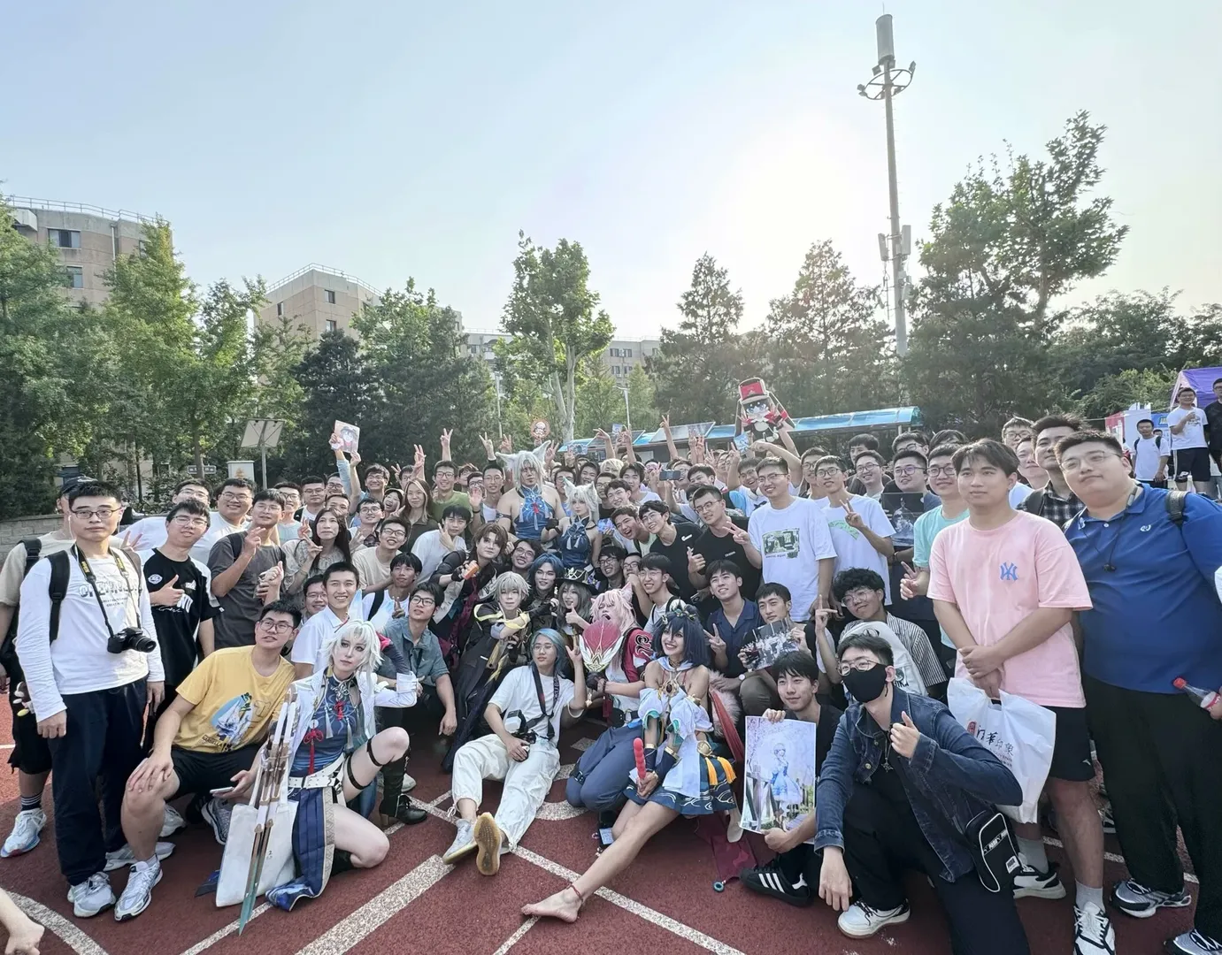崩坏星穹铁道, 次世代动漫社, 六二二同学cos, 渡老师cos, 清华大学百团大战 - 第2张