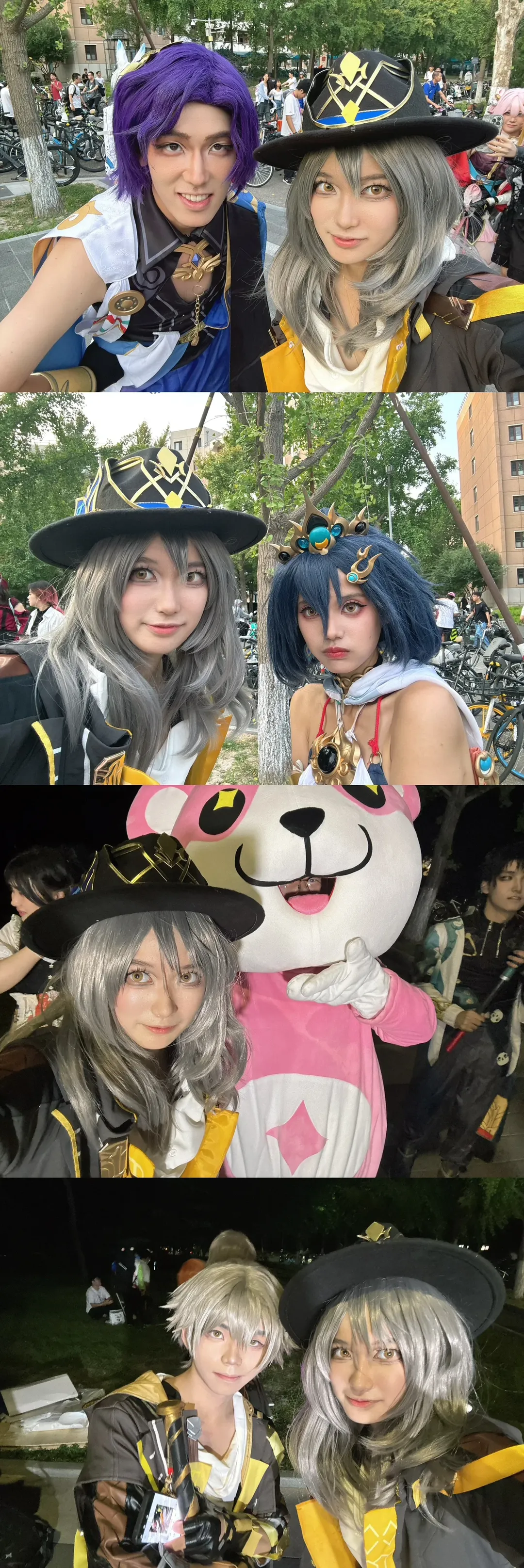 崩坏星穹铁道, 次世代动漫社, 六二二同学cos, 渡老师cos, 清华大学百团大战 - 第5张