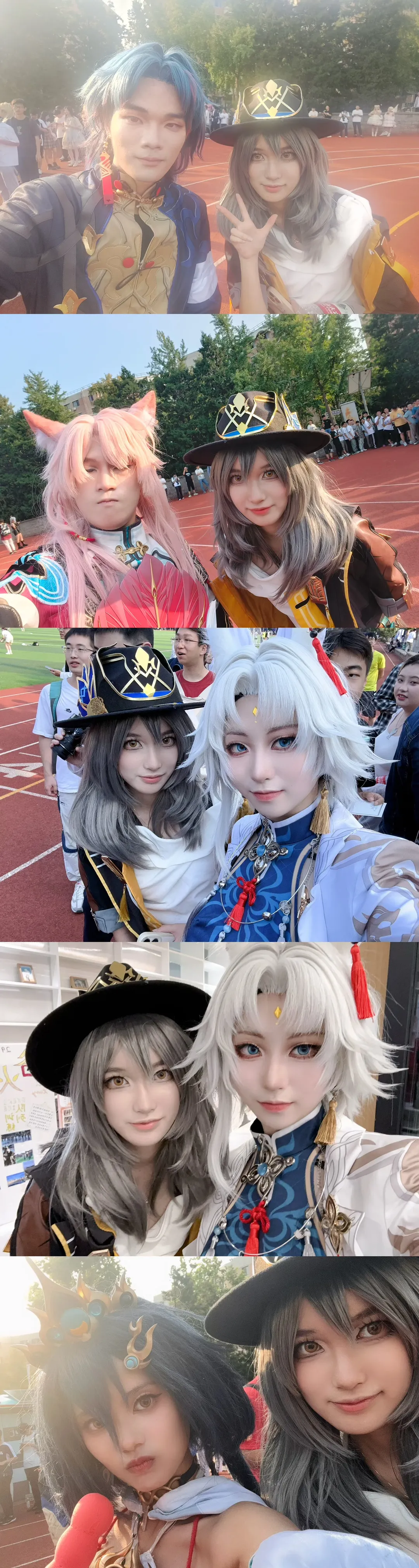 崩坏星穹铁道, 次世代动漫社, 六二二同学cos, 渡老师cos, 清华大学百团大战 - 第6张