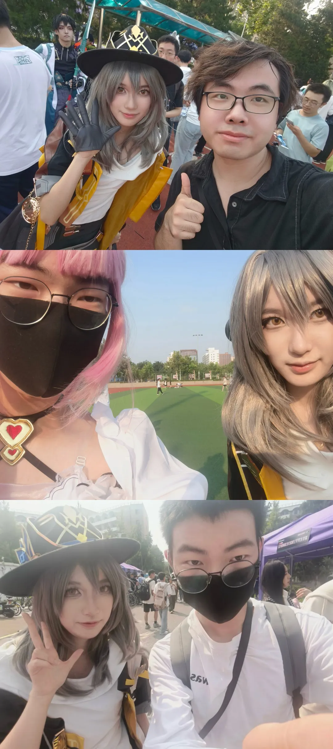崩坏星穹铁道, 次世代动漫社, 六二二同学cos, 渡老师cos, 清华大学百团大战 - 第8张