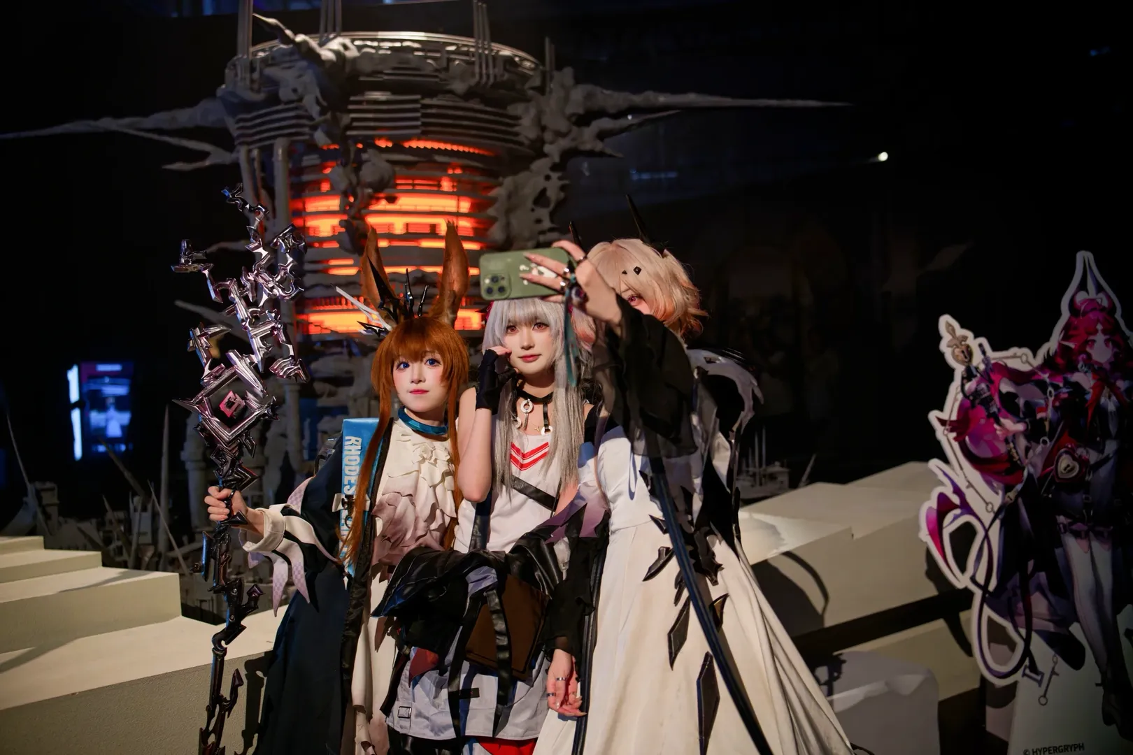 漫展, 明日方舟, 黑丝, Wcos, 肉鸽展