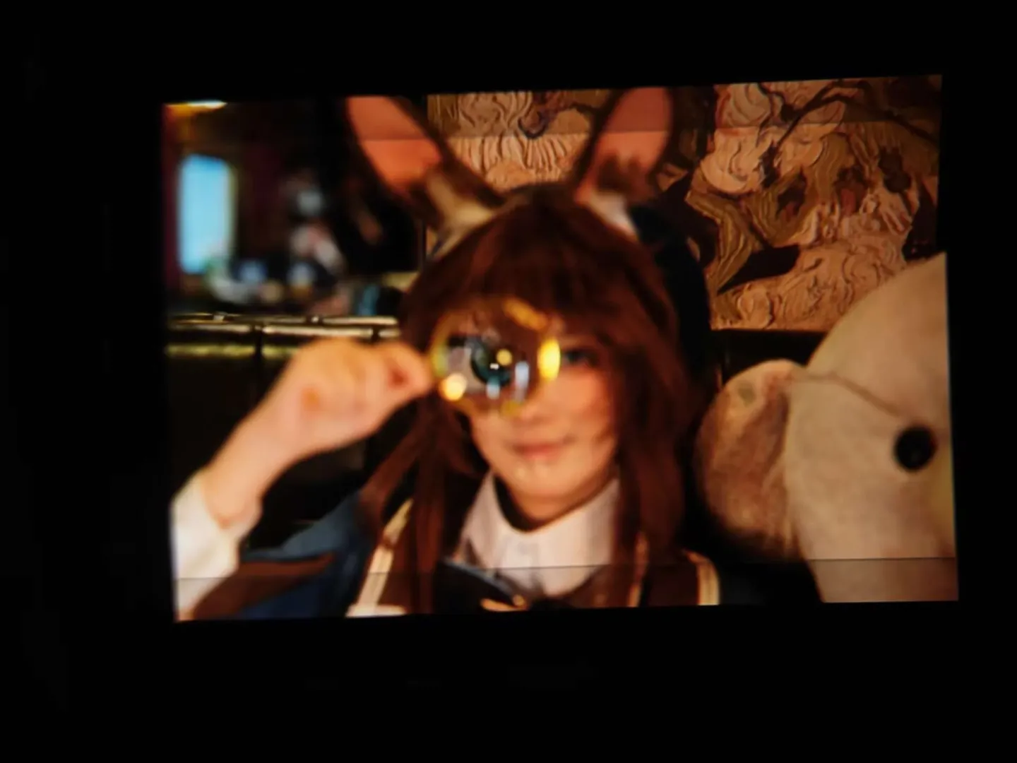 アークナイツ, アーミヤ コスプレ, 二次元ファッション, 獣耳娘コスプレ, 青色カラコン - 2枚目