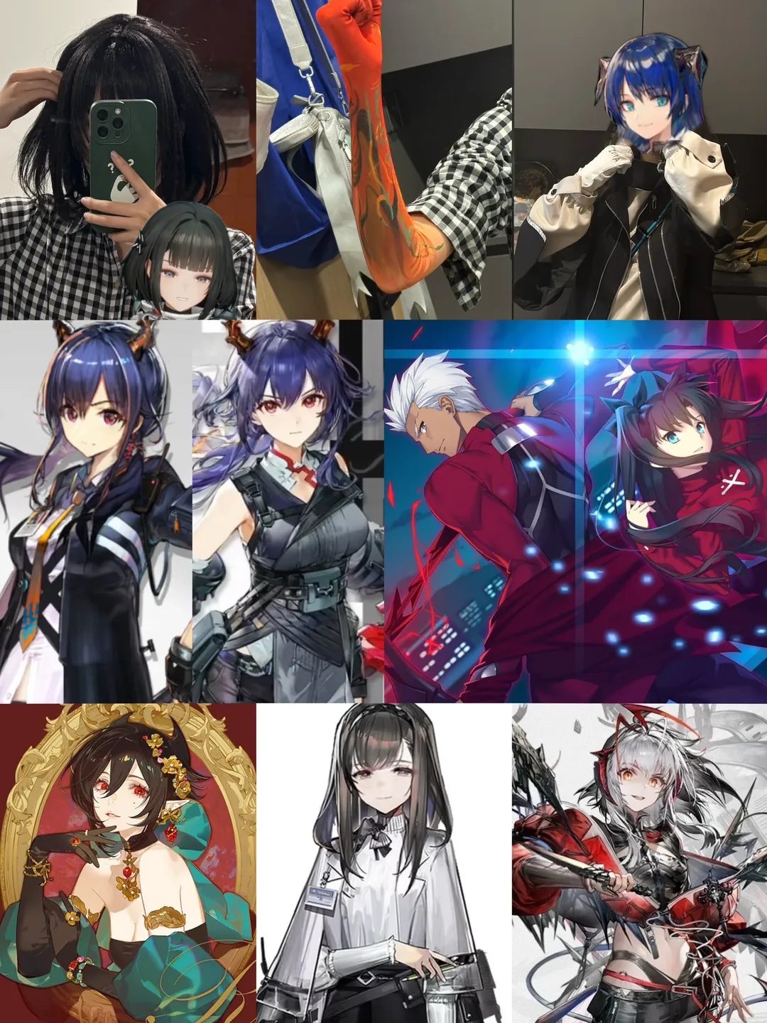 二次元妆造, 黑丝穿搭, coser日常, 角色扮演分享, 苏州cosplay - 第1张
