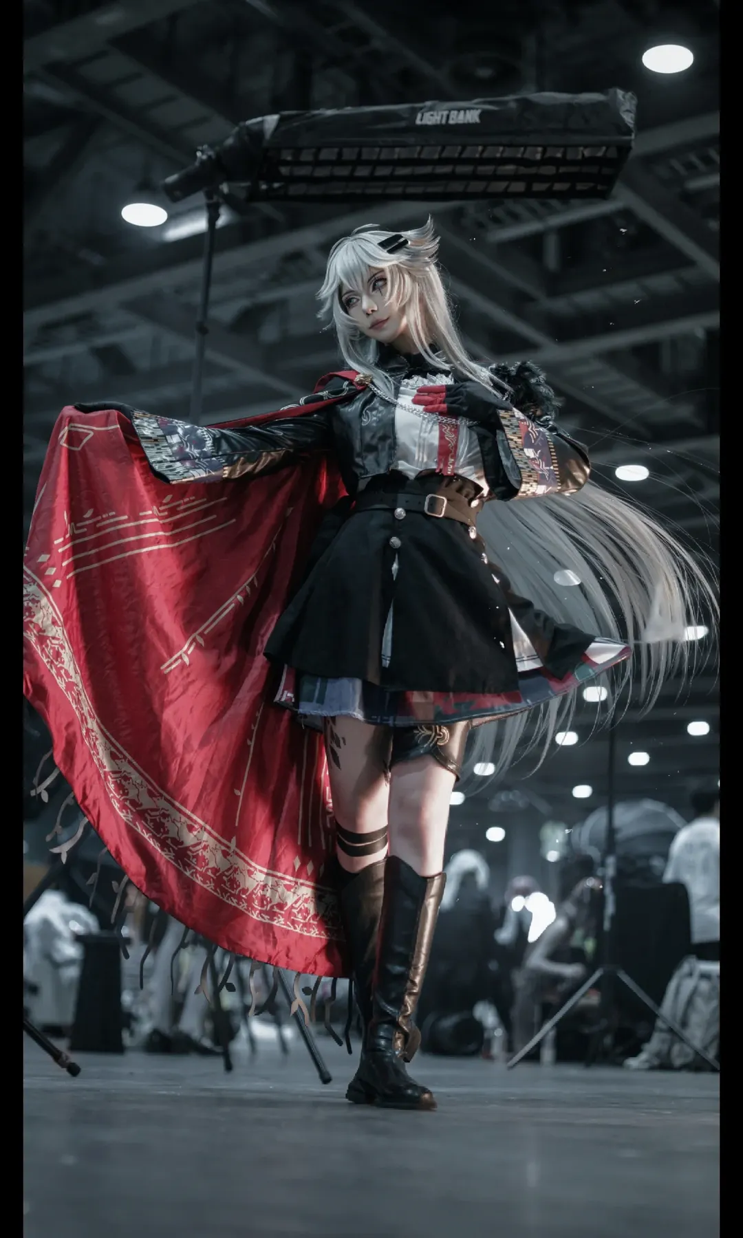 二次元摄影, 漫展场照, 明日方舟, 黑丝, 荒芜拉普兰德cos - 第2张