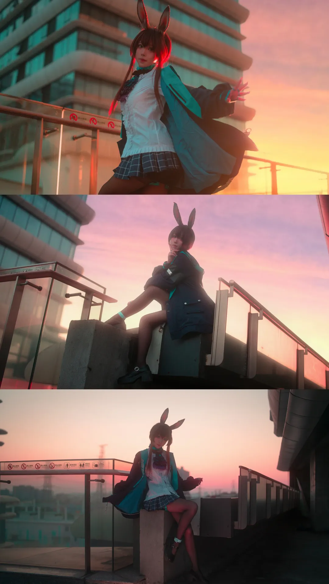 cosplay, 场照, 明日方舟, 阿米娅cos, 丝袜