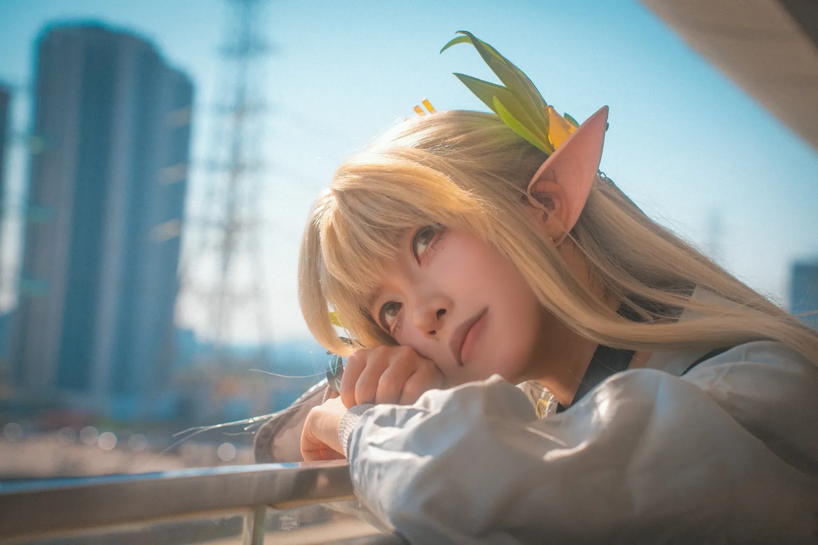 アークナイツ, エルフ耳, ミュルジス コスプレ, ライン生命生態課主任, 孤星