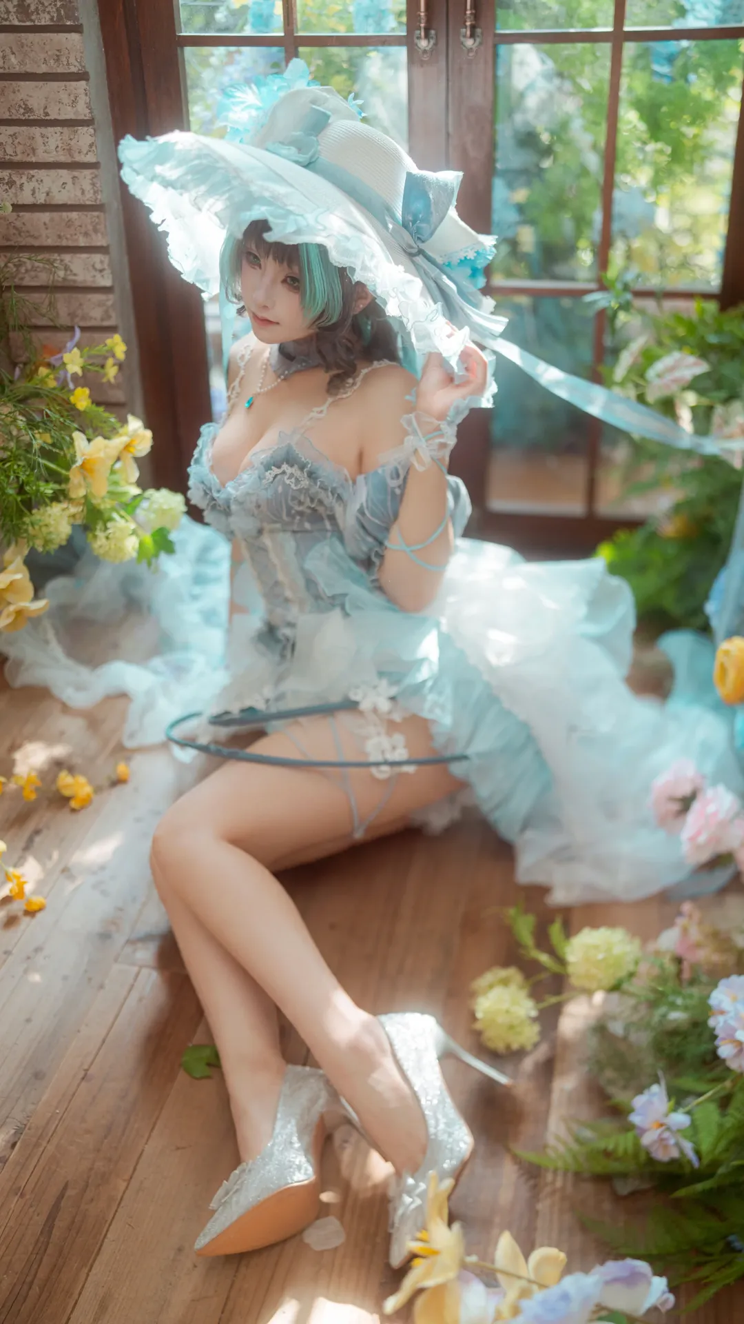 cosplay, Cheshire Cosplay, Azur Lane, Western-style clothing, Lace