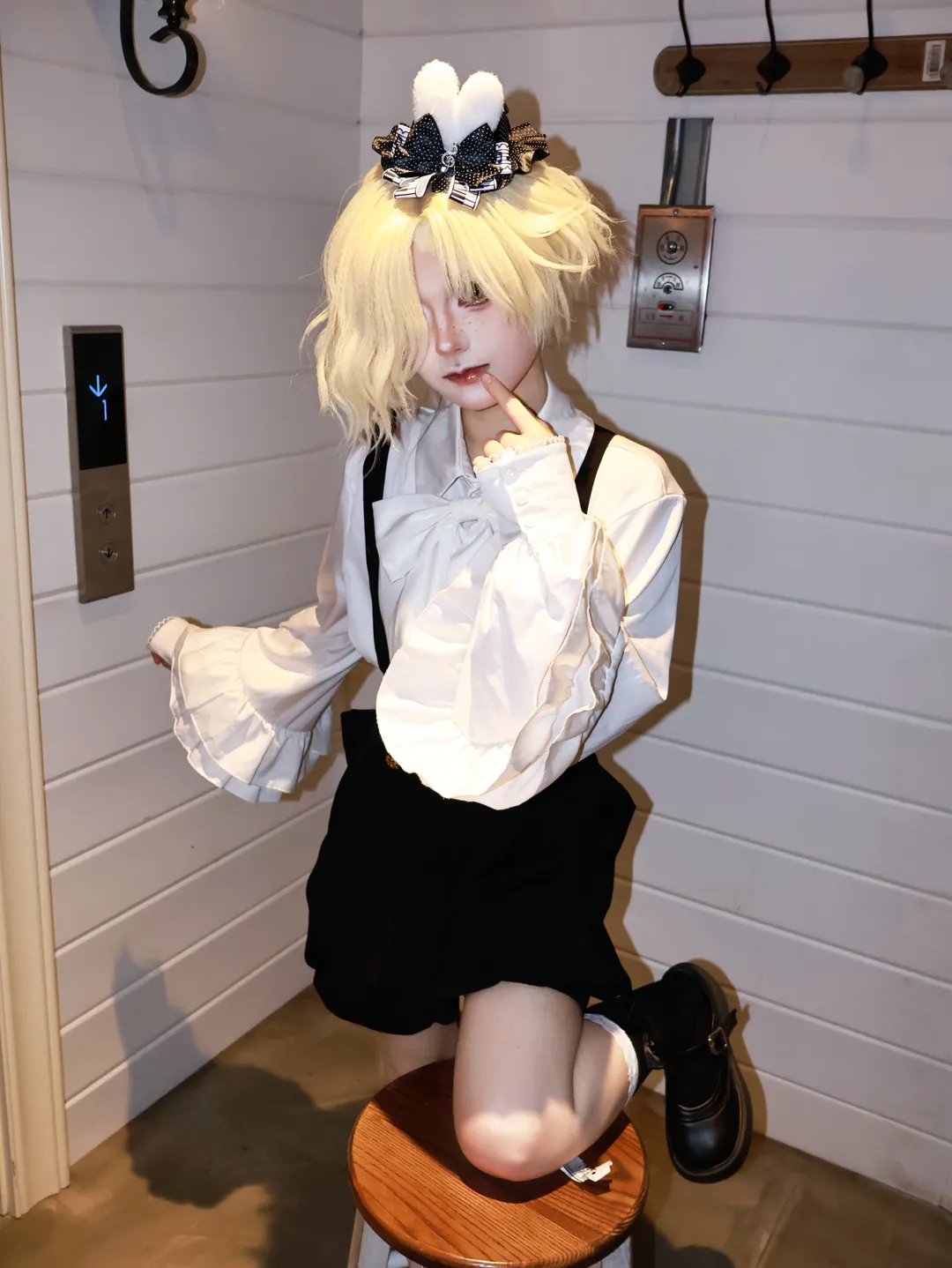 cosplay, 私设, 刀剑乱舞, 过膝袜, 五虎退cos - 第3张