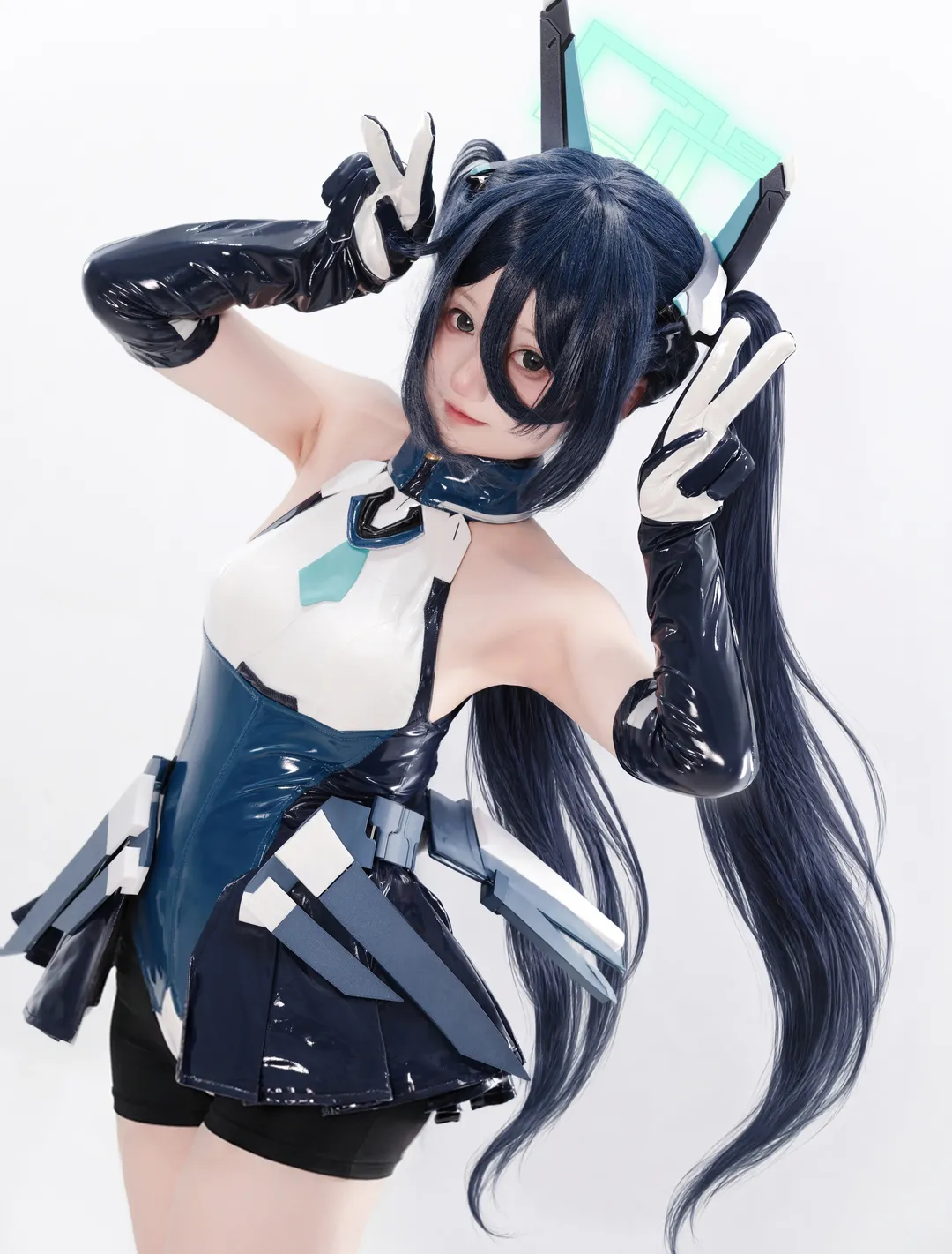 蔚蓝档案, 二次元cosplay, 天童爱丽丝cos, 棚拍写真, 临战爱丽丝 - 第1张
