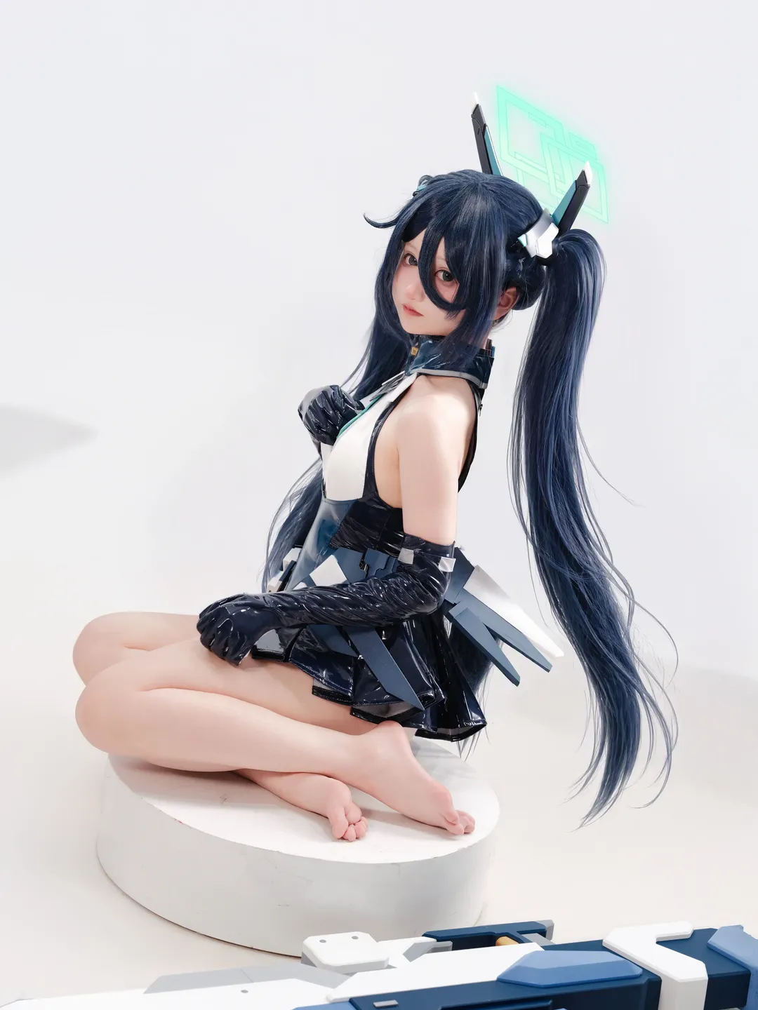 蔚蓝档案, 二次元cosplay, 天童爱丽丝cos, 棚拍写真, 临战爱丽丝 - 第5张