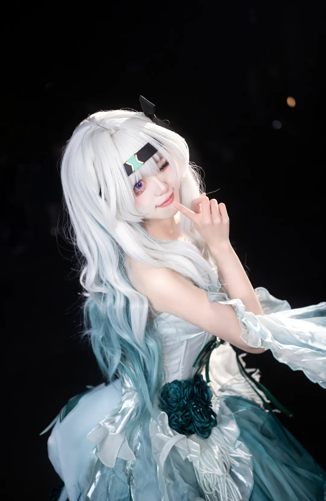 崩壊：スターレイル, ホタル コスプレ, コスプレ撮影, 二次元ファッション, 夜景フラッシュ
