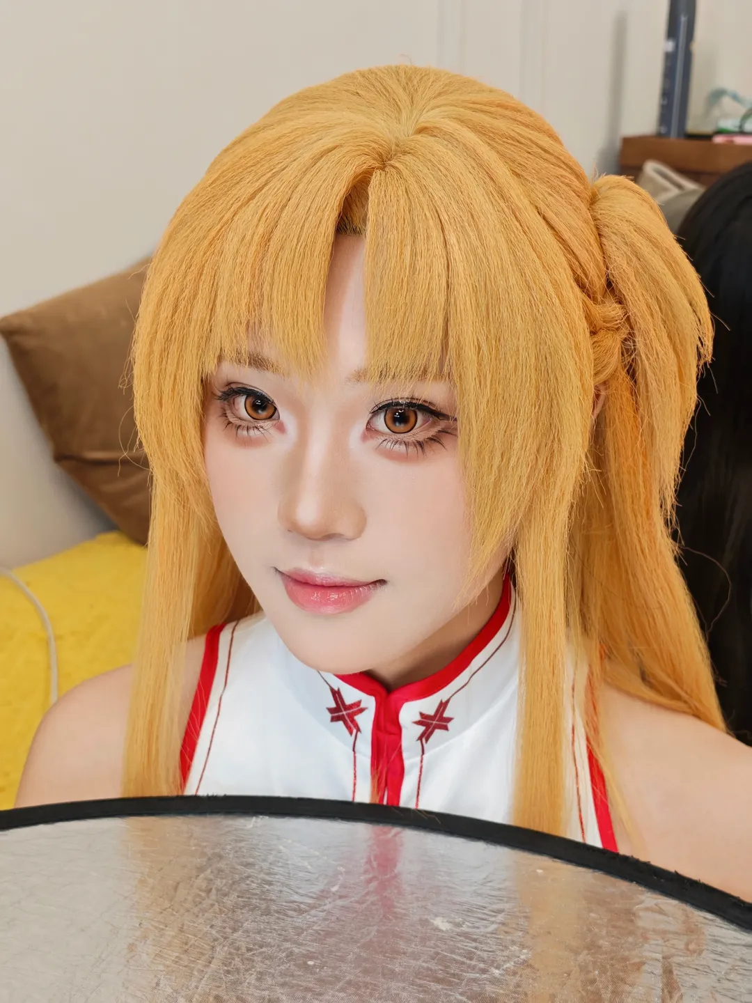 cosplay, 亚丝娜cos, 二次元日常, 妆面分享, 金发角色