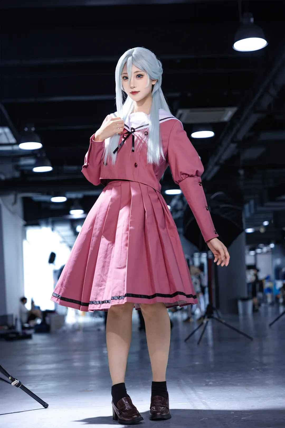 漫展摄影, cosplay分享, 粉色系穿搭, 萤火虫全速前进, 保科昂和栗薰子cos