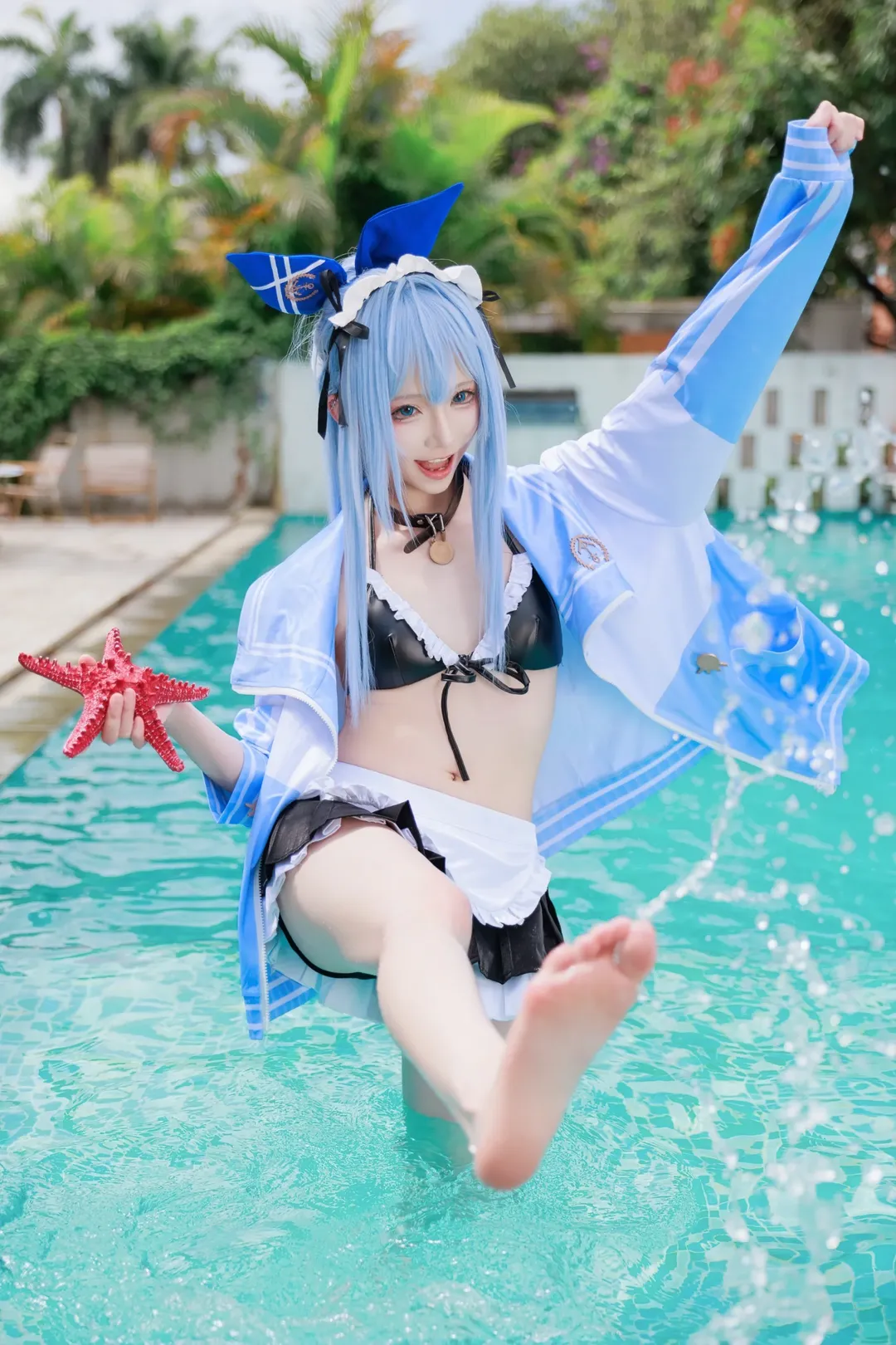 泳裝, 二次元cos, 勝利女神, cosplay攝影, 安克cos
