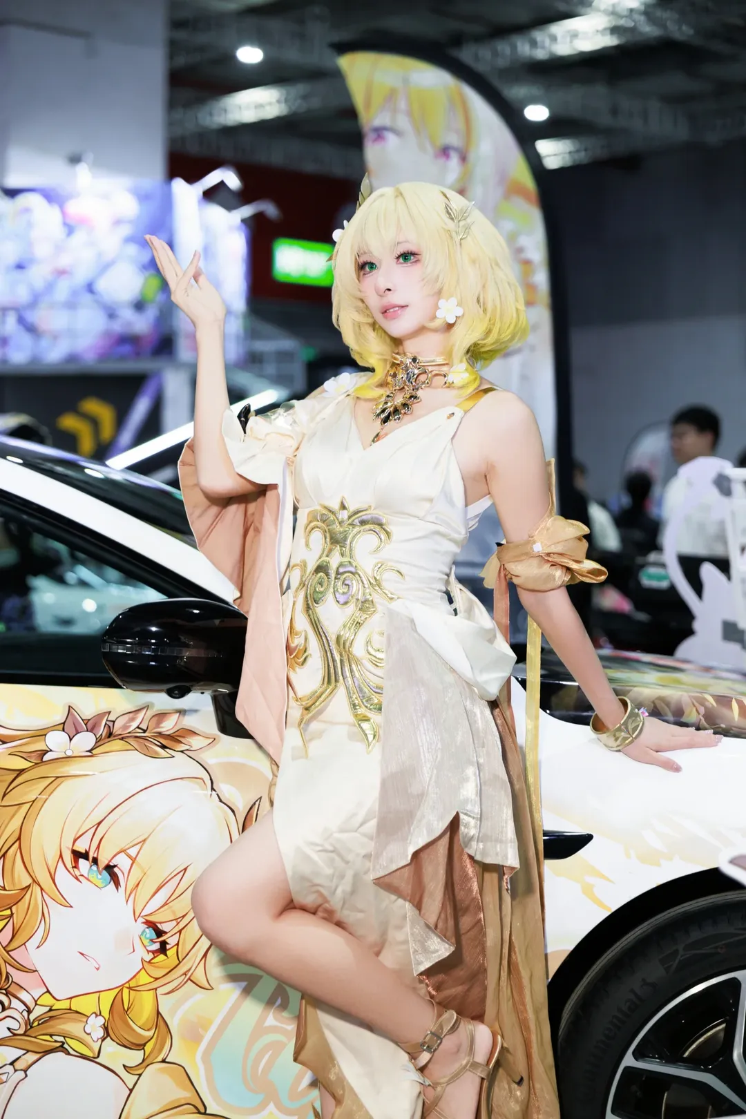 Aglaea Cosplay, Honkai: Star Rail, Itasha, Cosplay photography, Bilibili World
