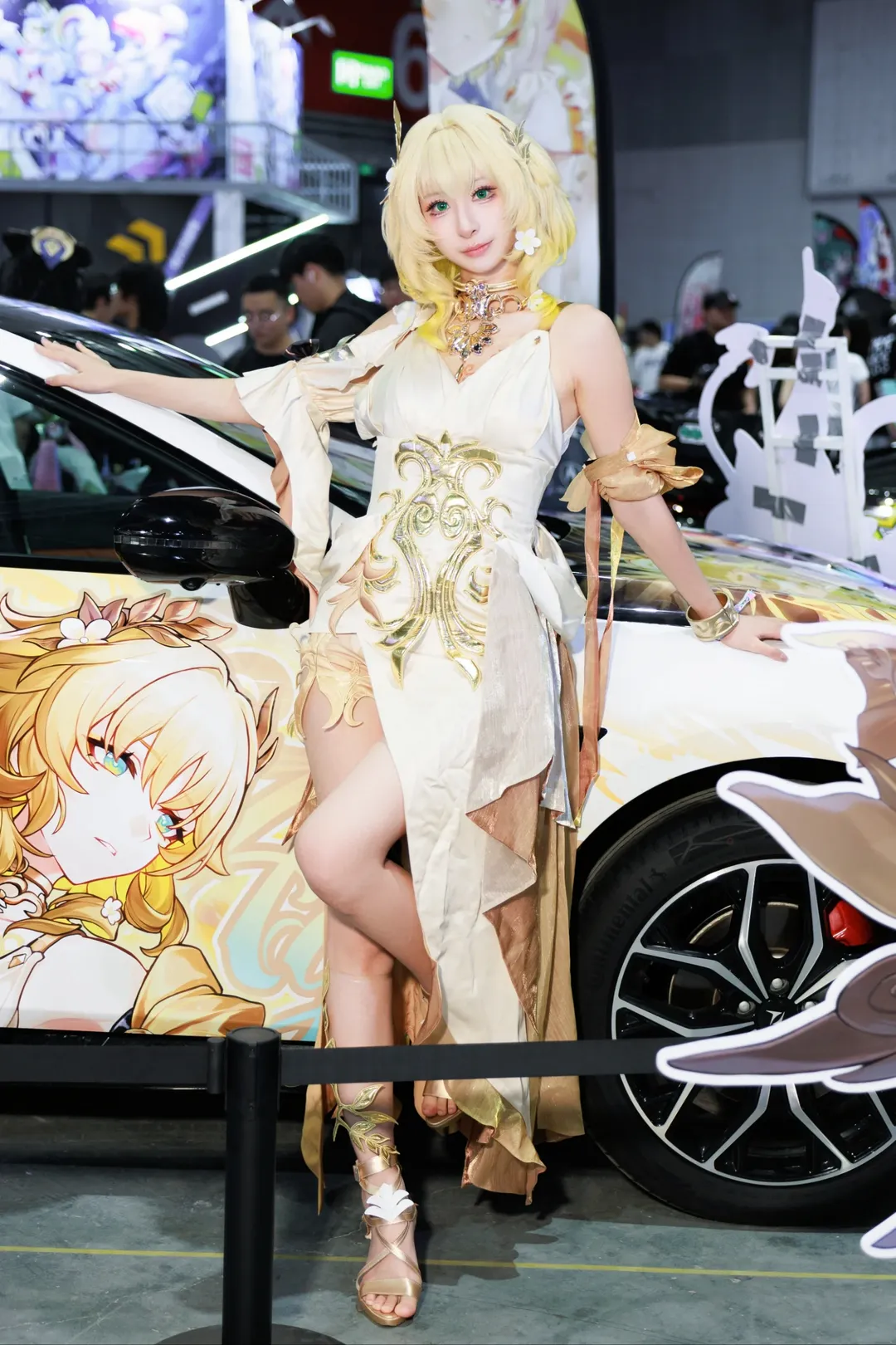 阿格莱雅cos, 崩坏星穹铁道, 痛车, cosplay摄影, BW漫展 - 第2张