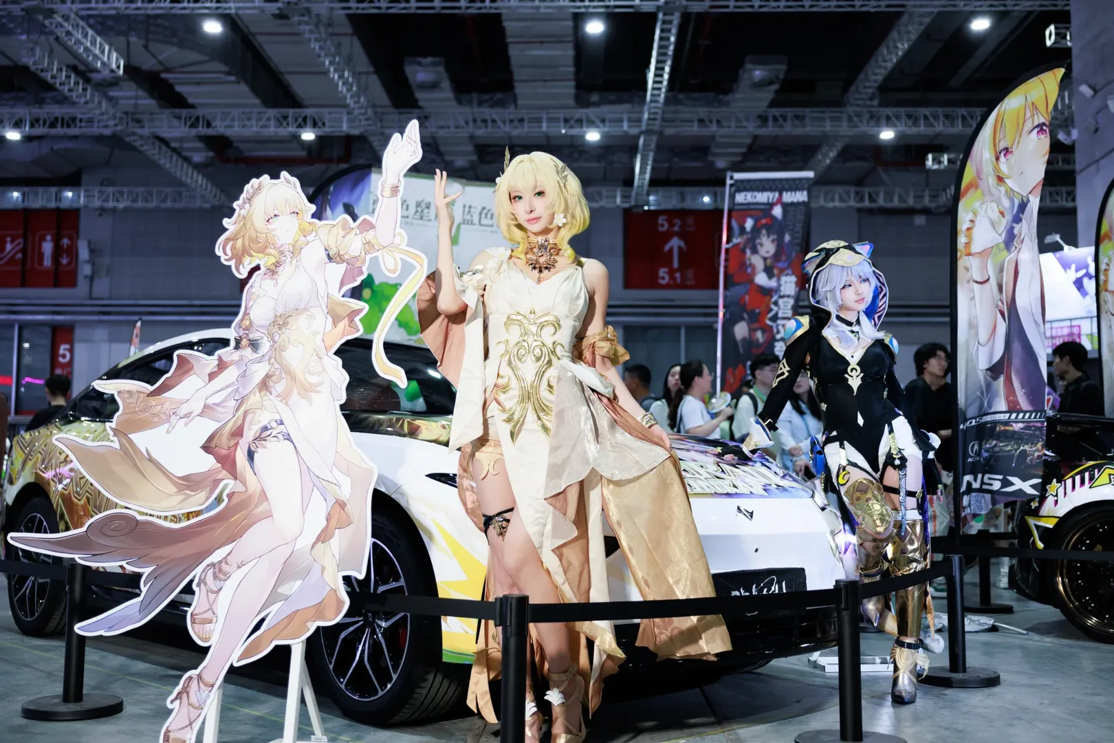 阿格莱雅cos, 崩坏星穹铁道, 痛车, cosplay摄影, BW漫展 - 第3张