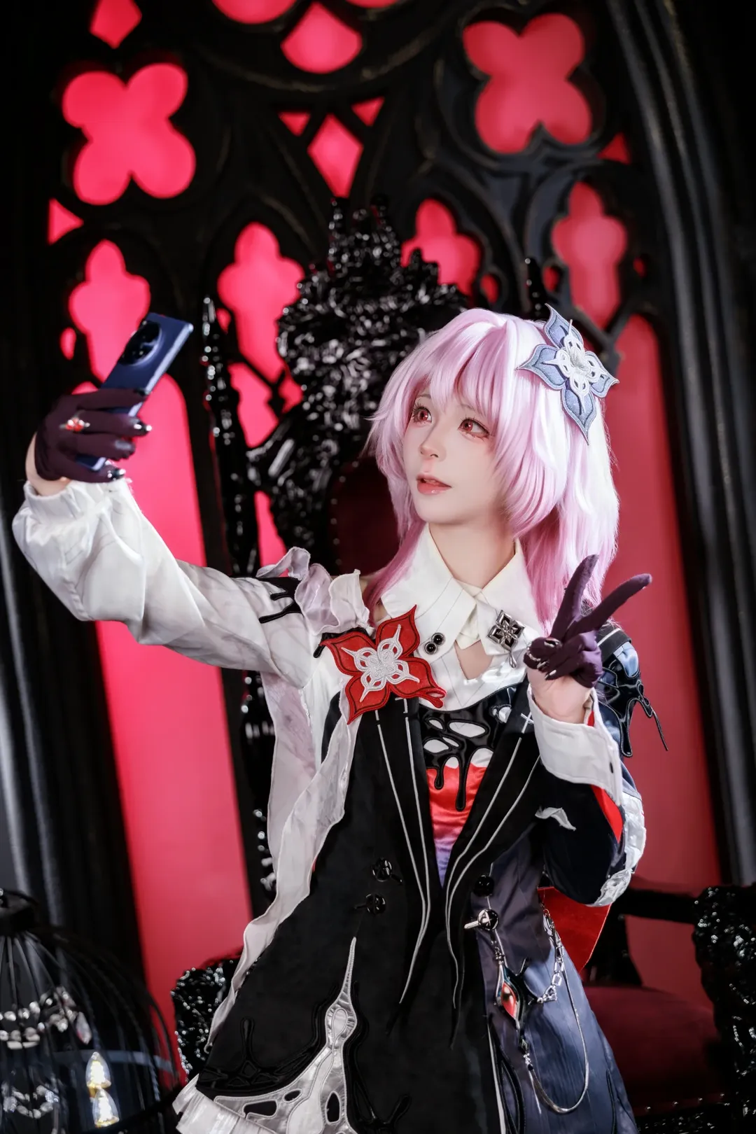 崩壊：スターレイル, オンファロス, 長夜月コスプレ, ゴシック風コスプレ, コスプレコーディネート - 1枚目