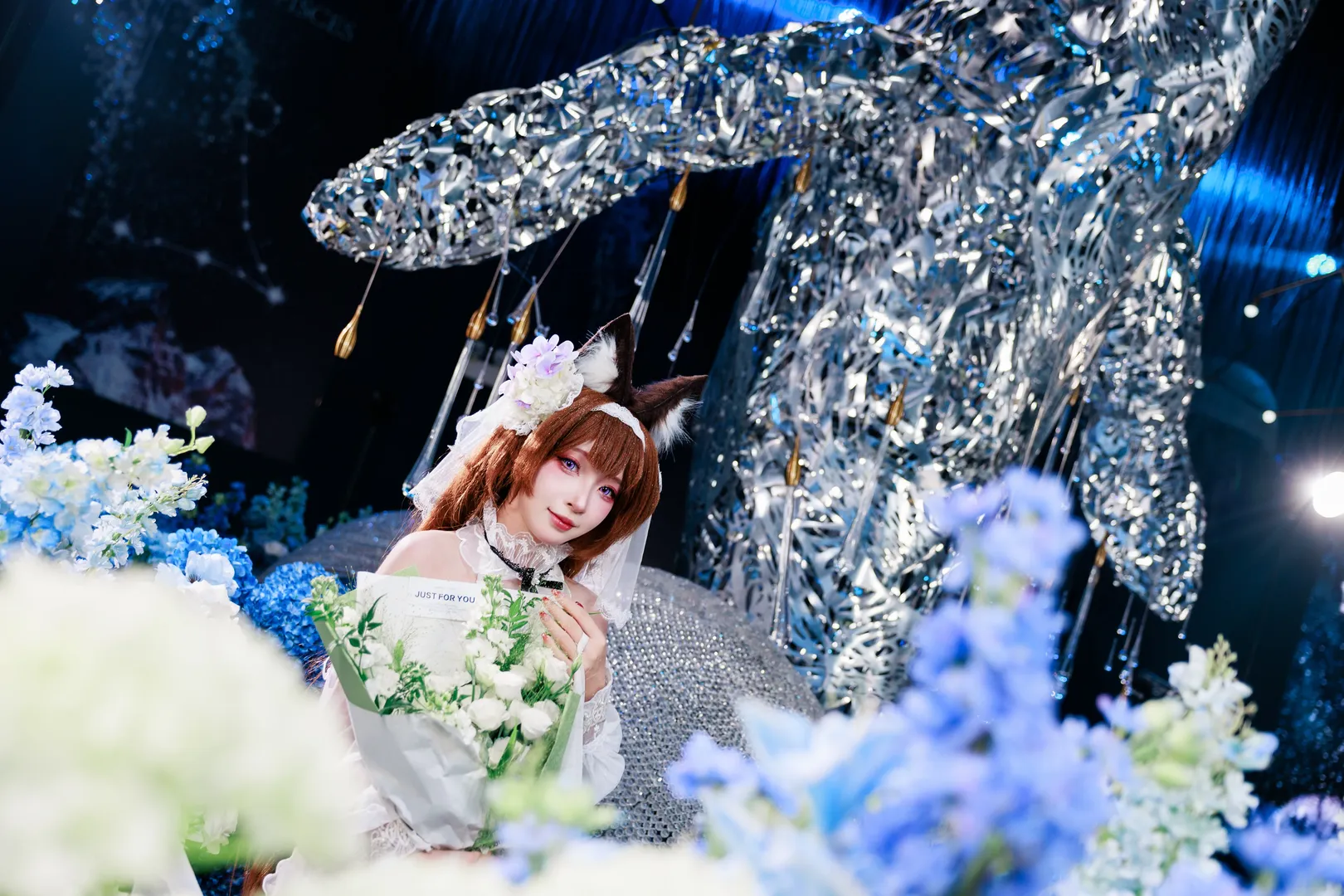 碧蓝航线, 花嫁cos, 梦幻布景, 兽耳娘, 天城cos - 第2张
