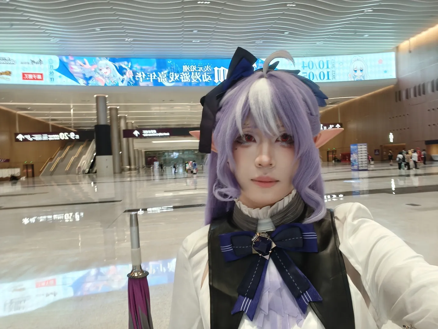 Zenless Zone Zero, Vivian cosplay, Black tights outfit, AMM Comic Convention, Dimensional Wave - Image 1