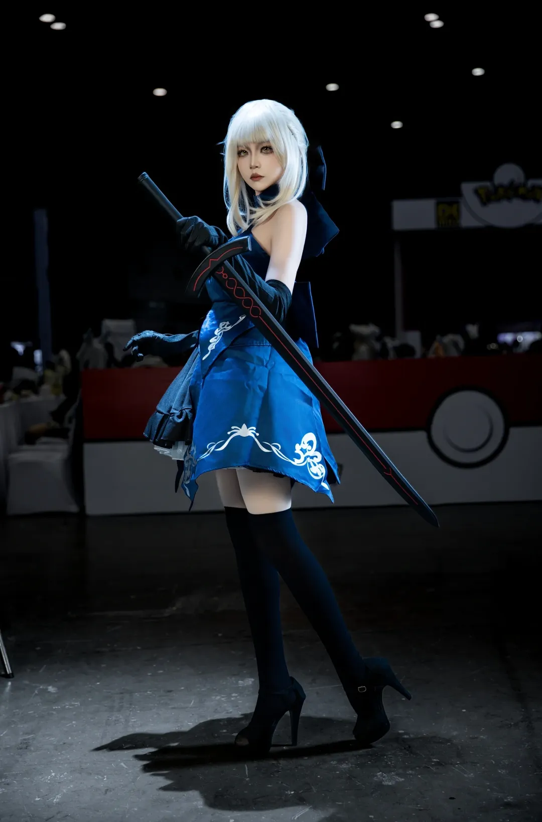 cosplay, FGO, 黑丝, 黑呆, 阿尔托莉雅Altercos - 第4张
