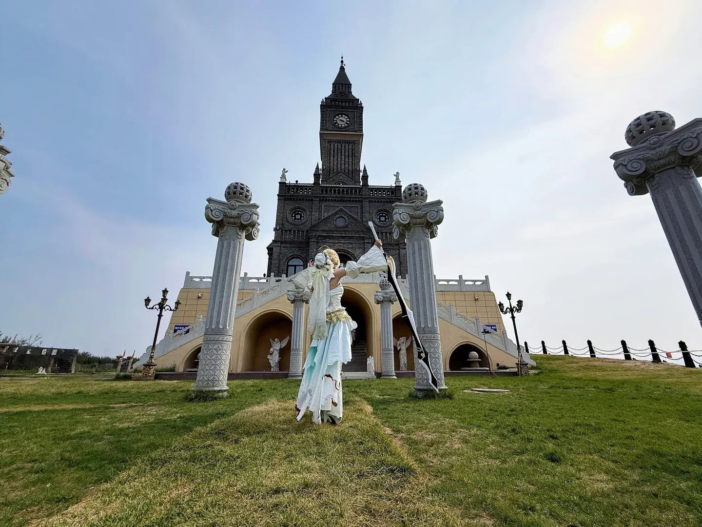 FGO, 外景cosplay, 尼禄克劳迪乌斯cos, Fate/EXTRA, 罗马之花 - 第3张