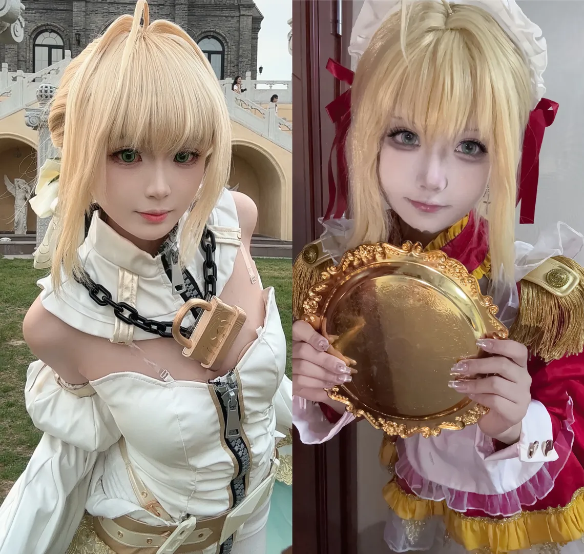 cosplay, FGO, 型月, 尼禄花嫁, 尼禄克劳狄乌斯cos - 第1张