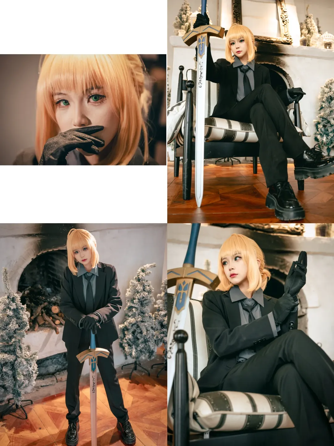 cosplay, 阿尔托莉雅cos, 命运冠位指定, saber, 丝袜 - 第10张