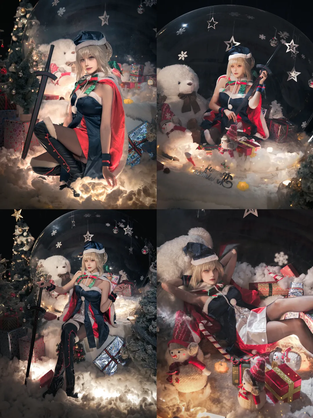 cosplay, 阿尔托莉雅cos, 命运冠位指定, saber, 丝袜 - 第5张