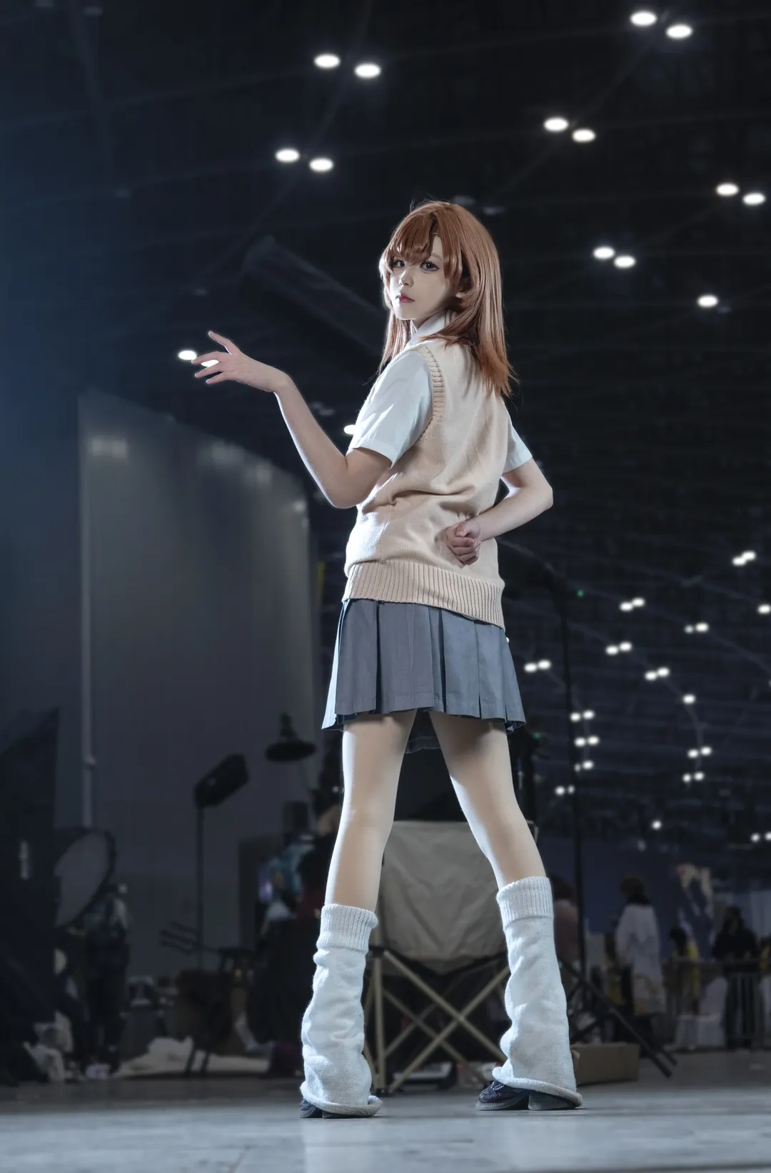 Misaki Shokuhou cosplay, A Certain Magical Index, A Certain Scientific Railgun, Misaka Mikoto cosplay, Tokiwadai school uniform