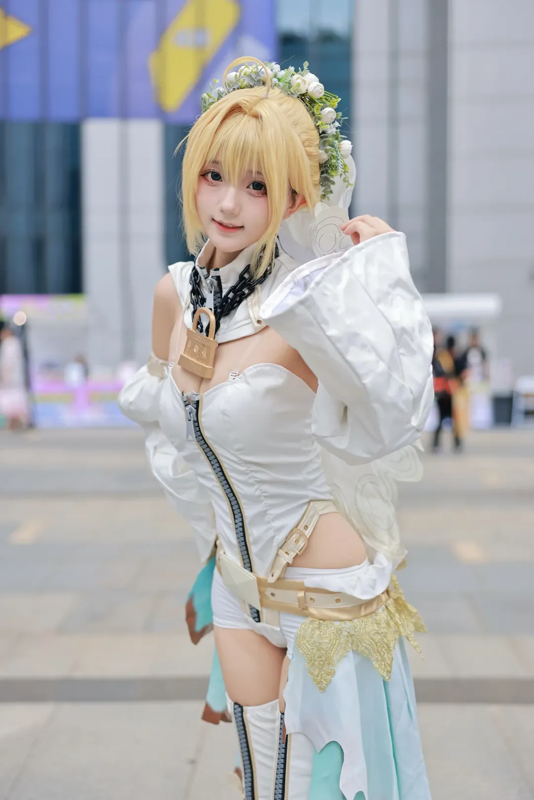 漫展返图, FGO, 花嫁cos, 二次元cos, 尼禄cos