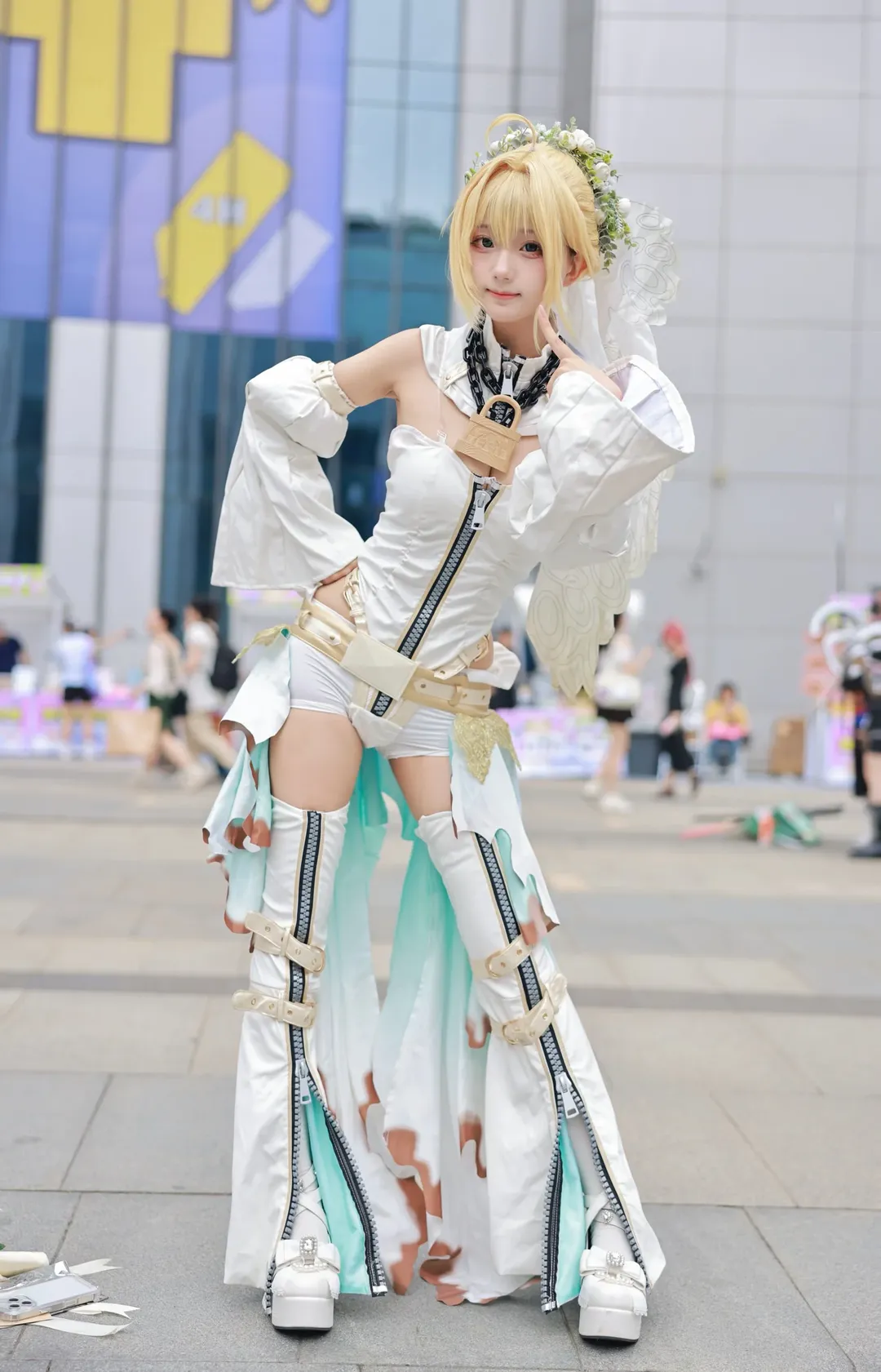 漫展返图, FGO, 花嫁cos, 二次元cos, 尼禄cos - 第2张