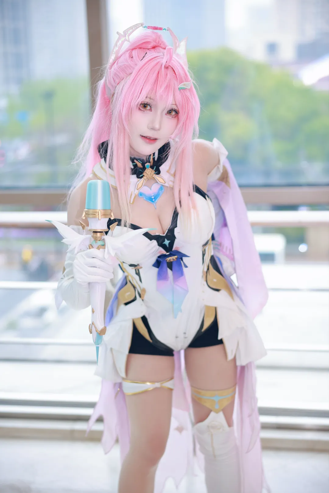 鳴潮, 二次元少女, 愛彌斯cos, cosplay攝影, 粉色系穿搭 - 第2張