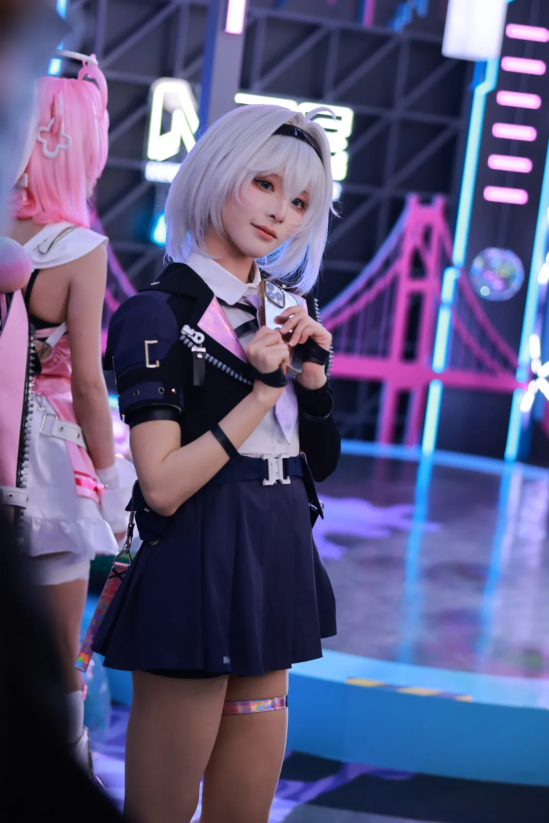 漫展返图, 异环, 二次元cos, 赛博朋克cosplay, 腥味猫罐cos - 第4张