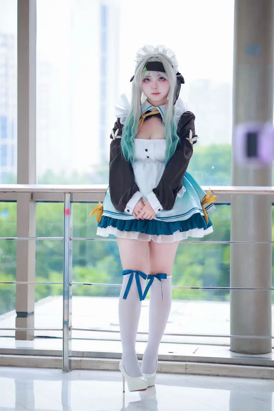 cosplay, Anime-style photography, Honkai: Star Rail, Firefly cosplay, Maid outfit - Image 2