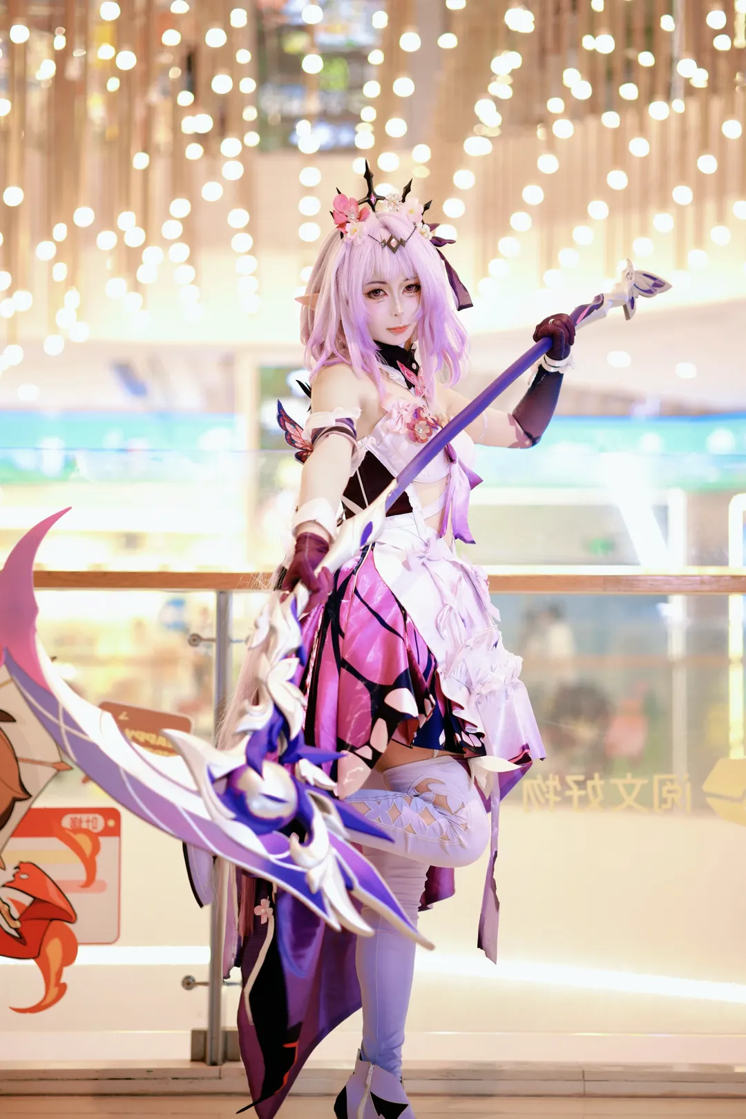 Honkai: Star Rail, Convention photos, Castorice cosplay, Cosplay makeup, Anime cosplayer