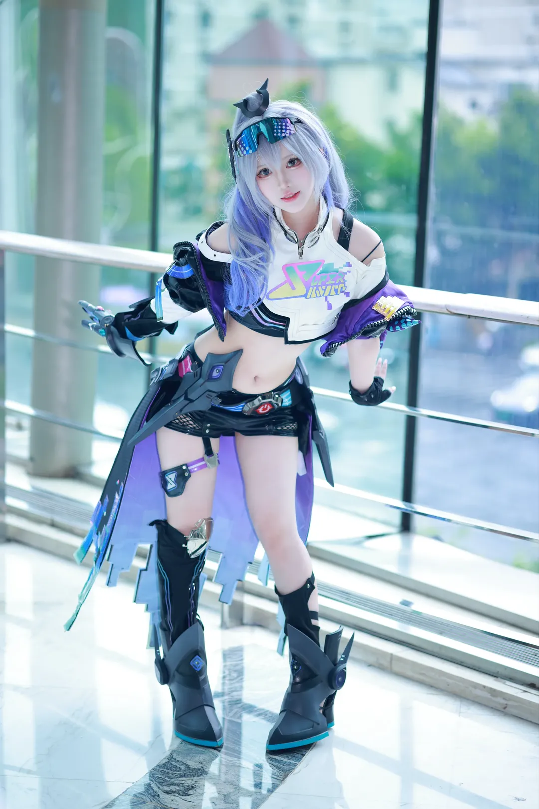 崩坏星穹铁道, 银狼cos, cosplay分享, 银狼lv999, 赛博机甲cos - 第3张
