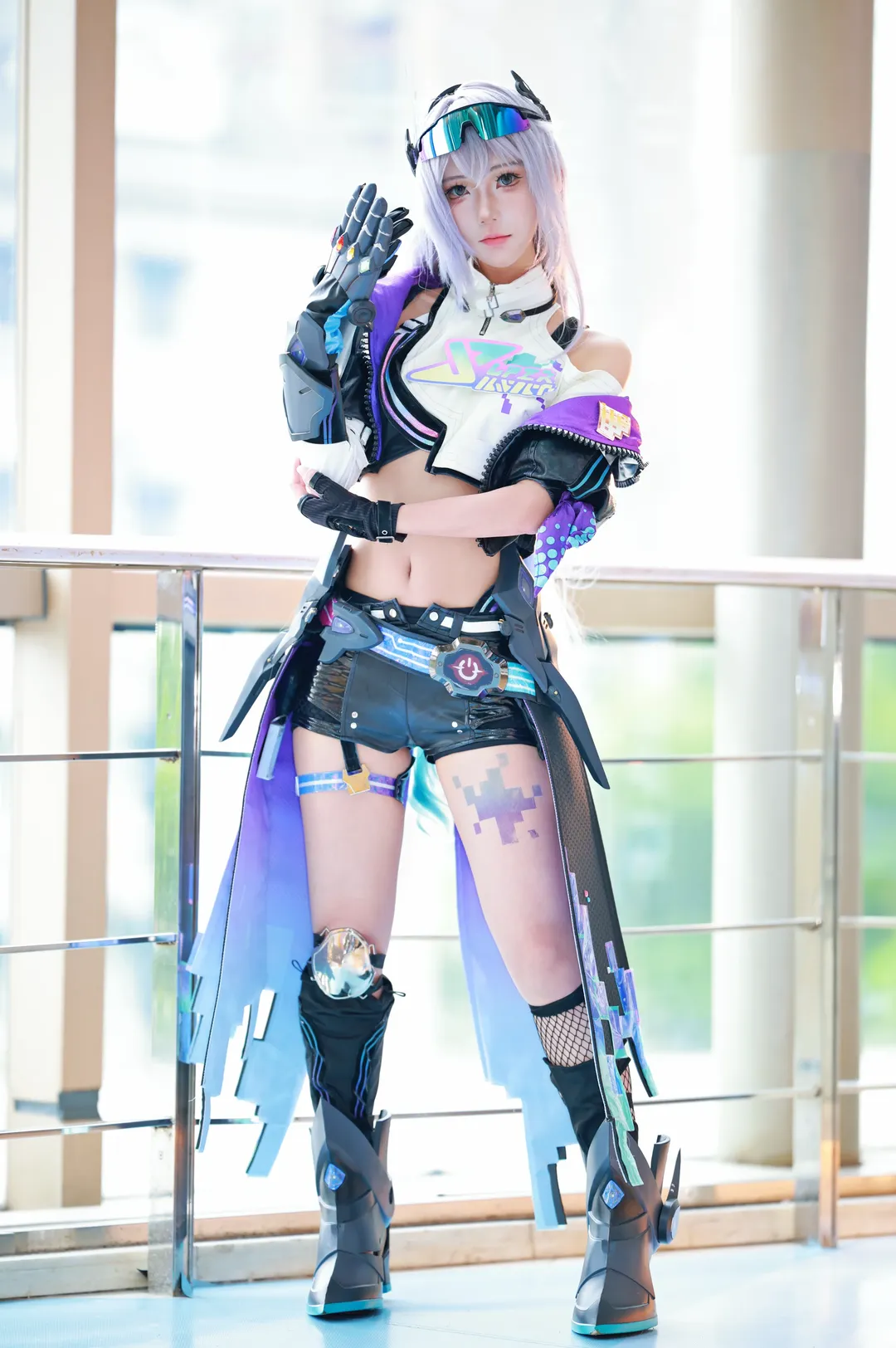 崩坏星穹铁道, 二次元cosplay, 银狼cos, 赛博朋克风cos, 机甲少女cos - 第1张