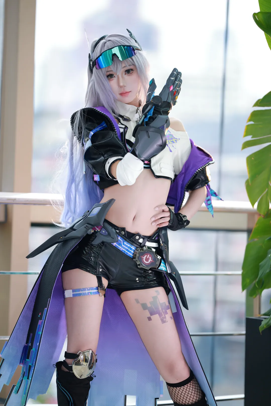 崩坏星穹铁道, 二次元cosplay, 银狼cos, 赛博朋克风cos, 机甲少女cos - 第3张