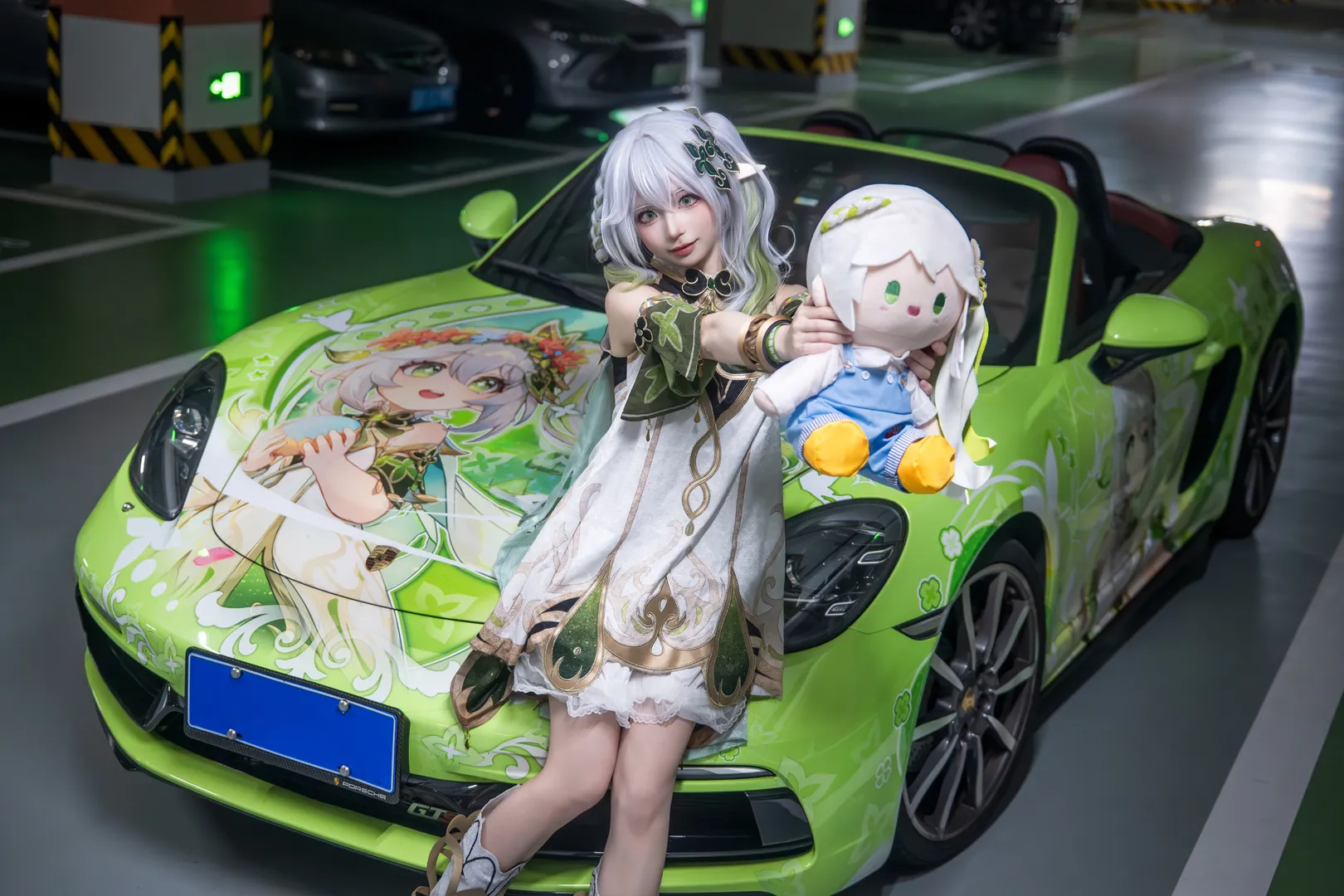 原神, 纳西妲cos, 漫展返图, 痛车, cosplay摄影 - 第2张