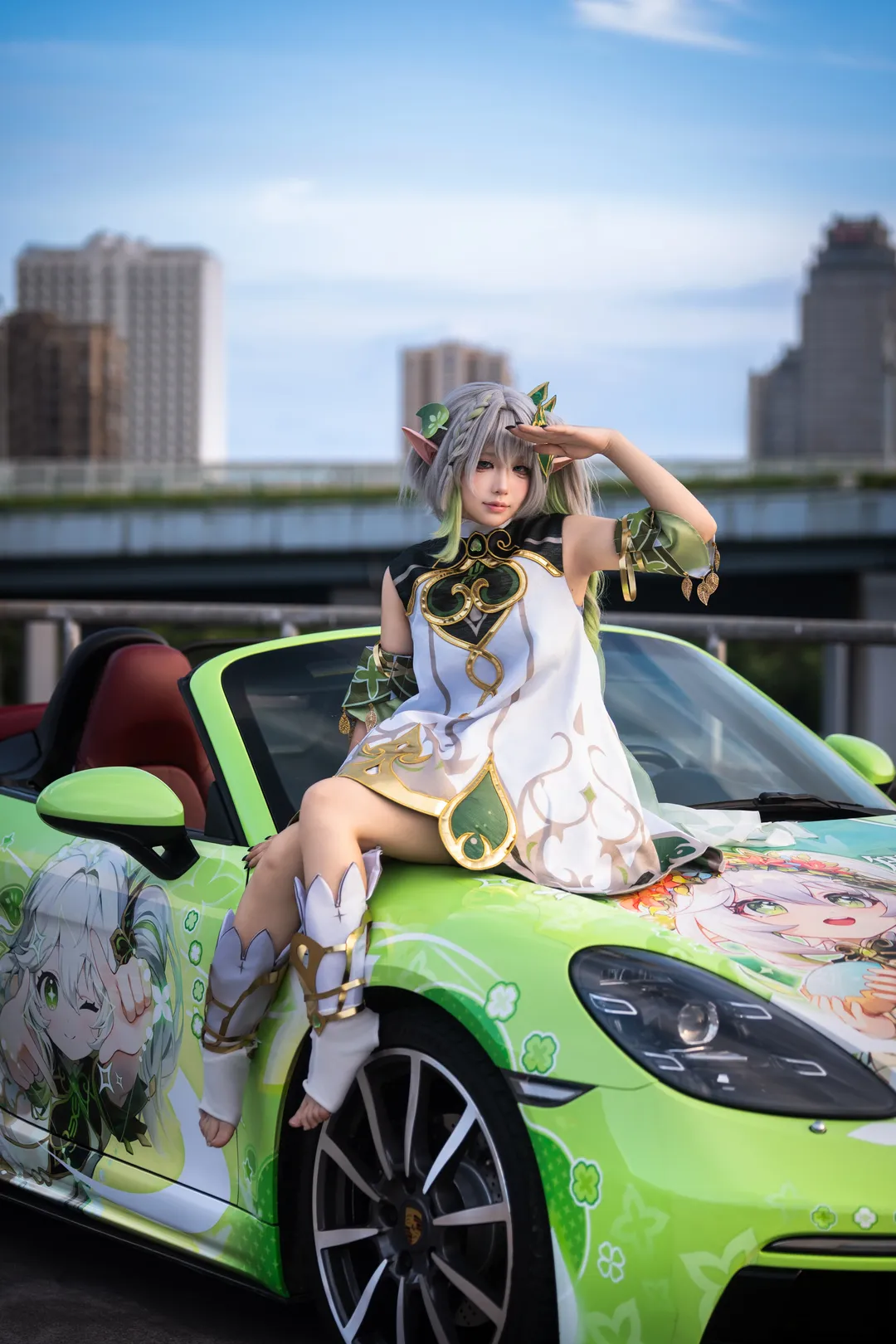 二次元, 原神, cosplay, 納西妲cos, 痛車
