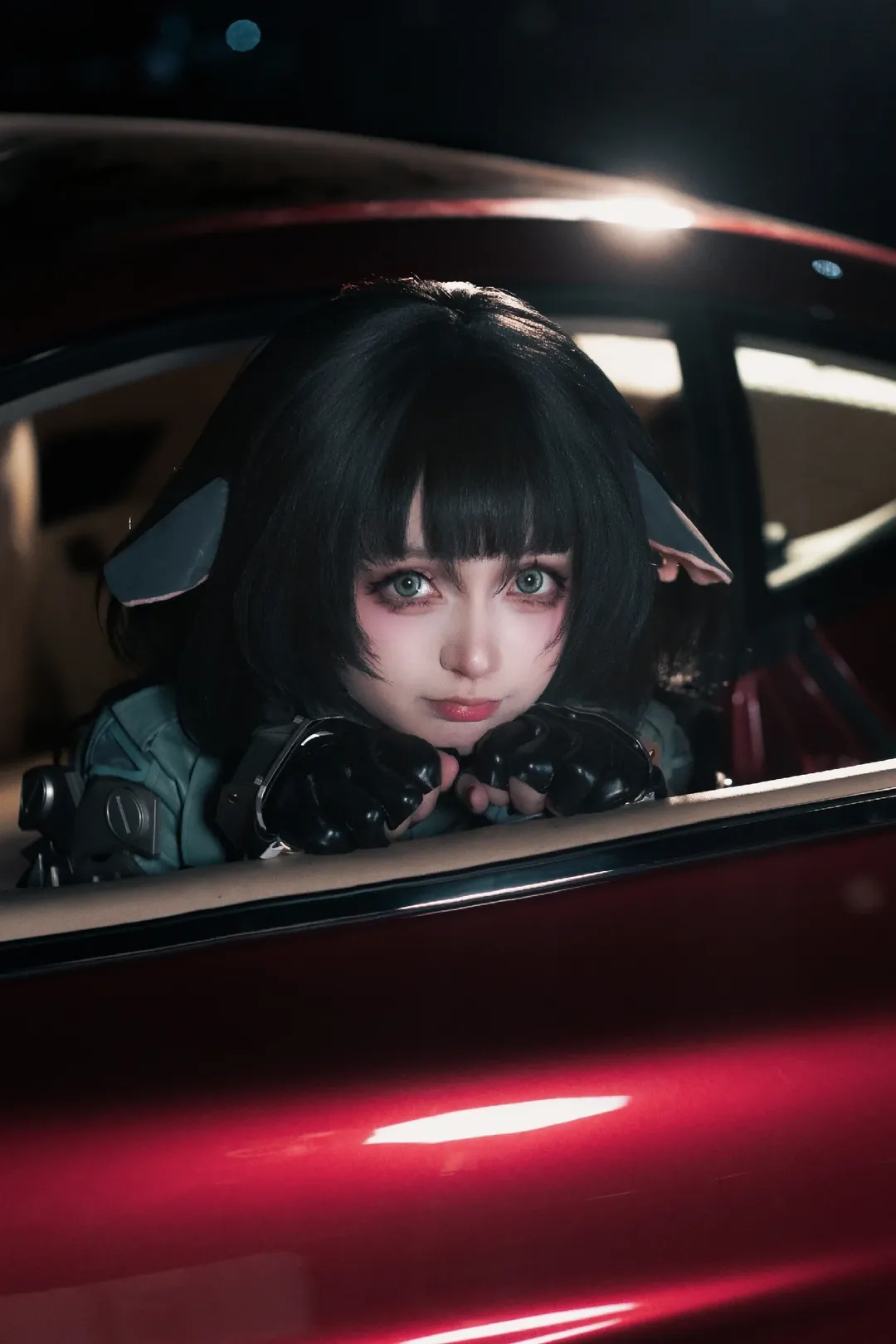 絕區零, cosplay, 戰術穿搭, 簡杜cos, 夜拍氛圍