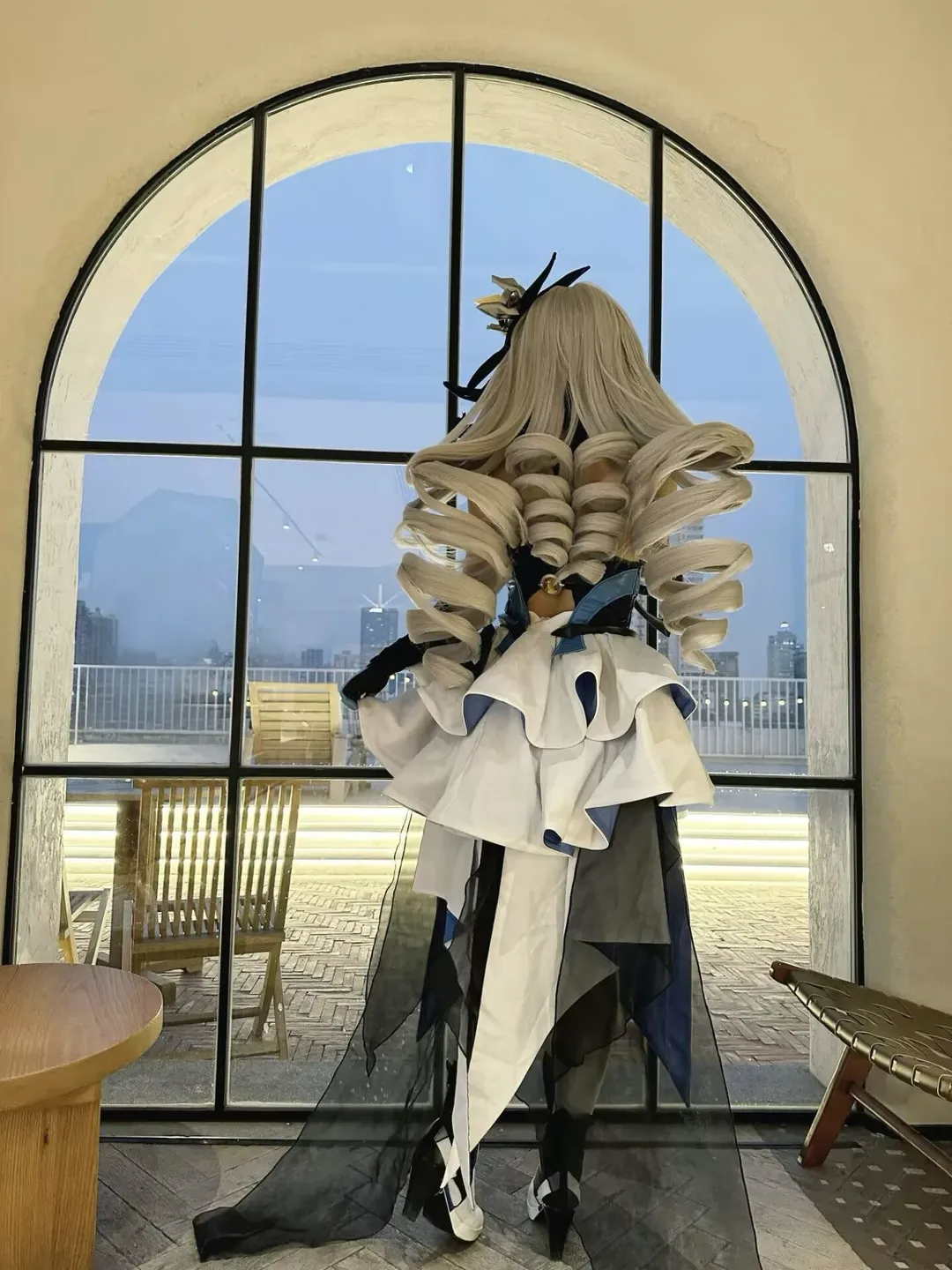 崩壞三, 布洛妮婭cos, 絲襪穿搭, 理之律者, 戶外菸火 - 第4張