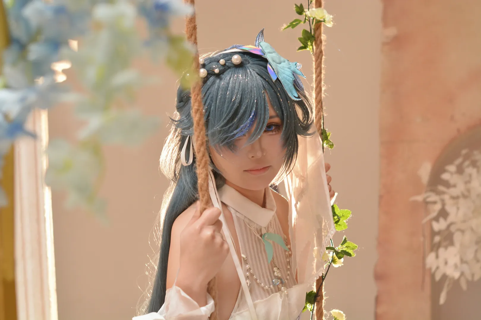 崩壞3, cosplay, 符華cos, 青鳥, 赤鳶 - 第3張