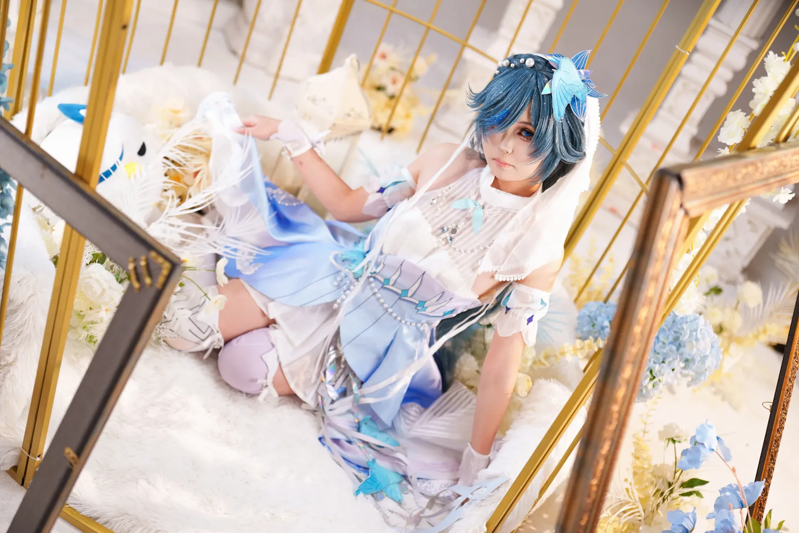 崩坏3, cosplay, 符华cos, 青鸟, 赤鸢