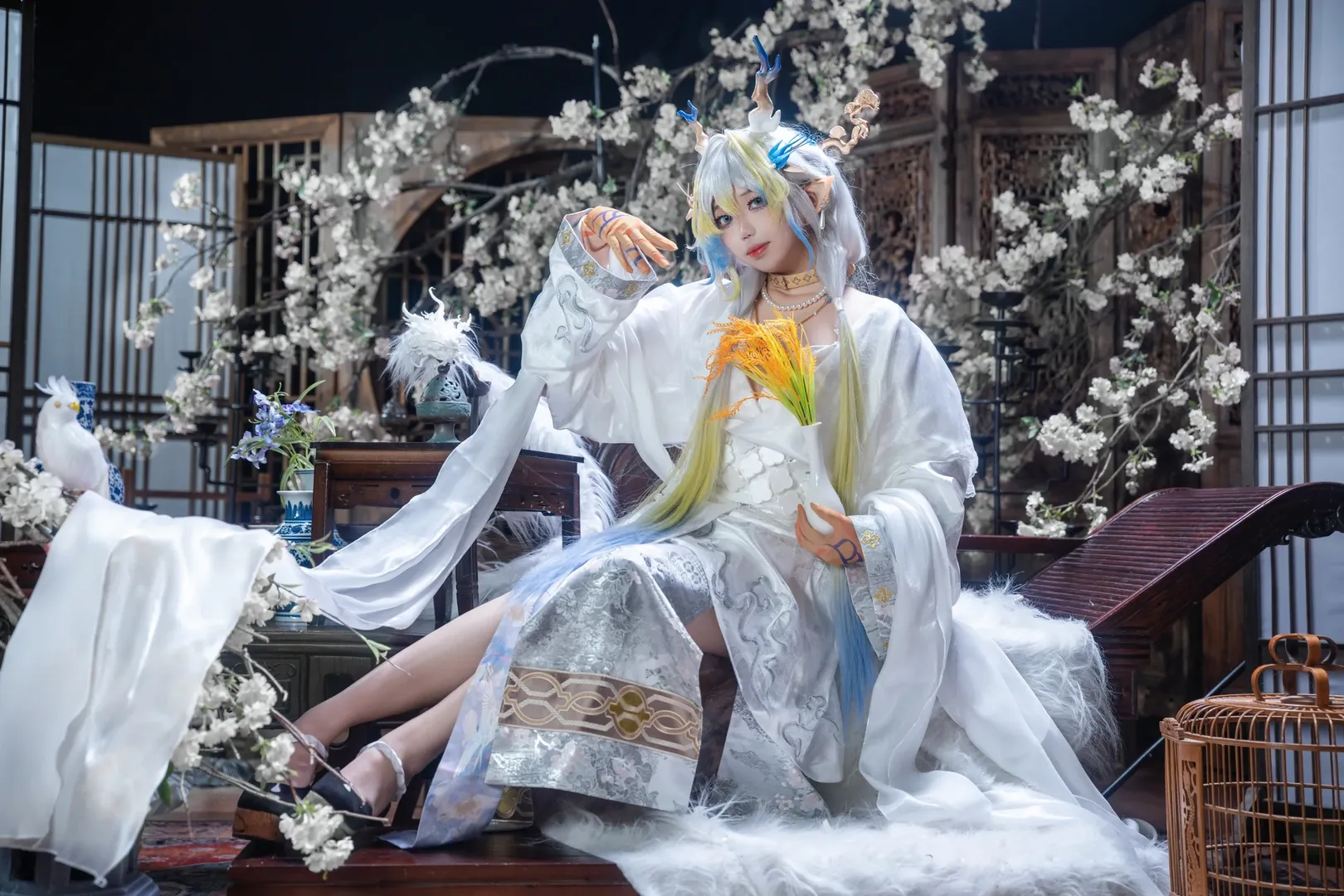 黍cos, 明日方舟, 音律黍, 大荒城农业天师, 玉净瓶稻谷 - 第2张