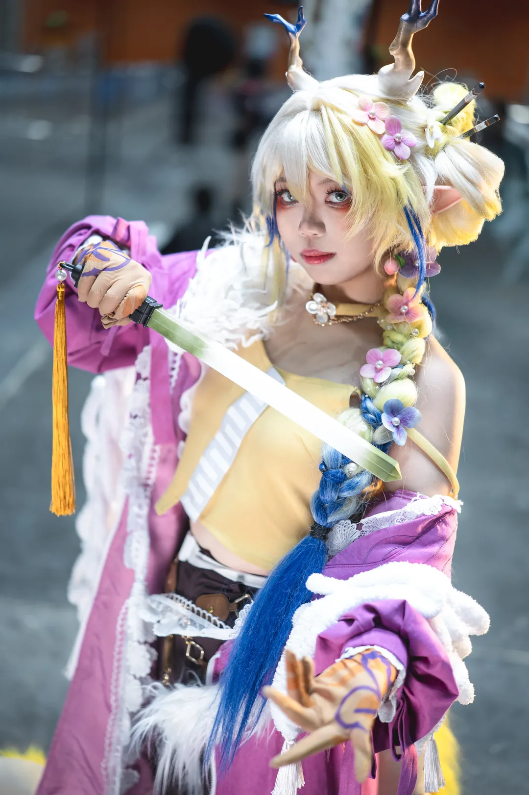 二次元, コスプレ, シュウ コスプレ, アークナイツ, エルフ耳