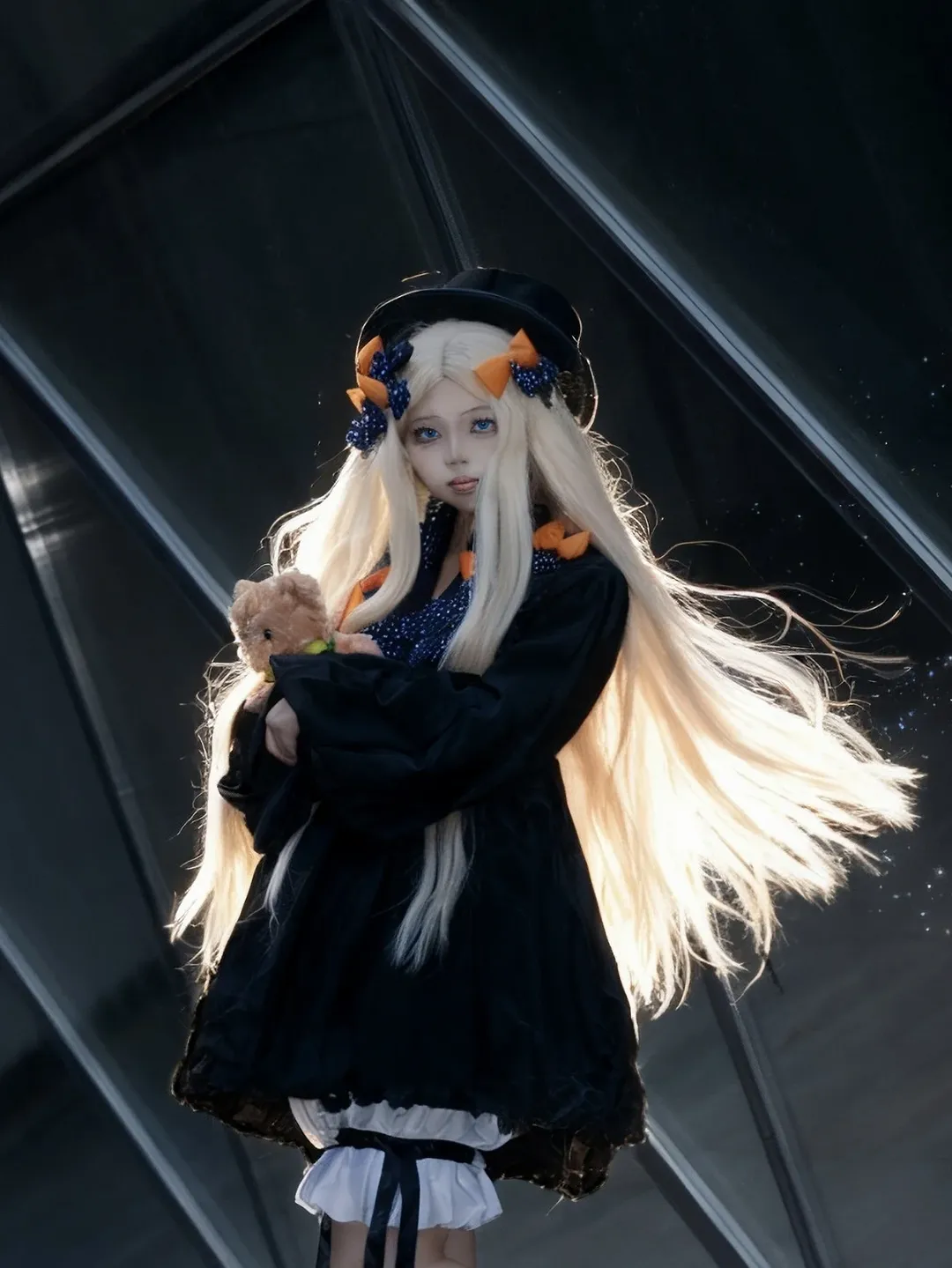 Fate/Grand Order, 白毛控, 阿比盖尔威廉姆斯cos, 暗黑童话风, 苹果派摄影