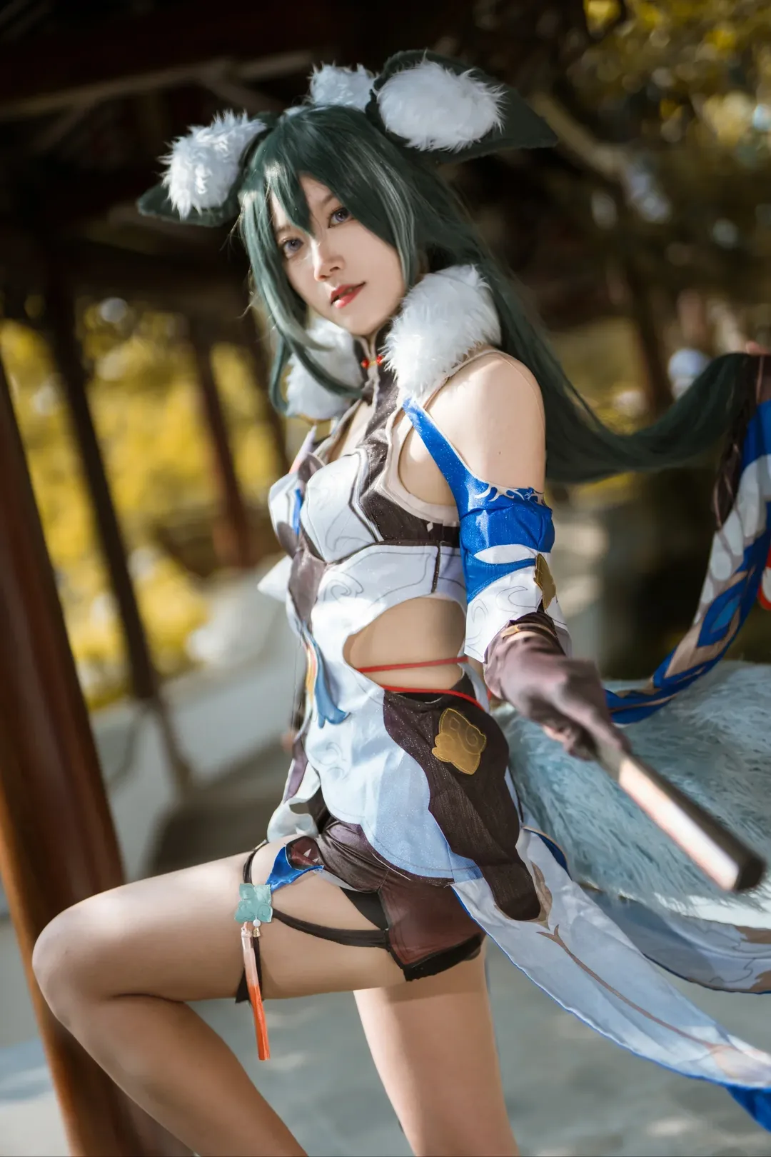 コスプレ, 崩壊：スターレイル, ロケーション撮影, 獣耳コスプレ, 御空 コスプレ - 3枚目
